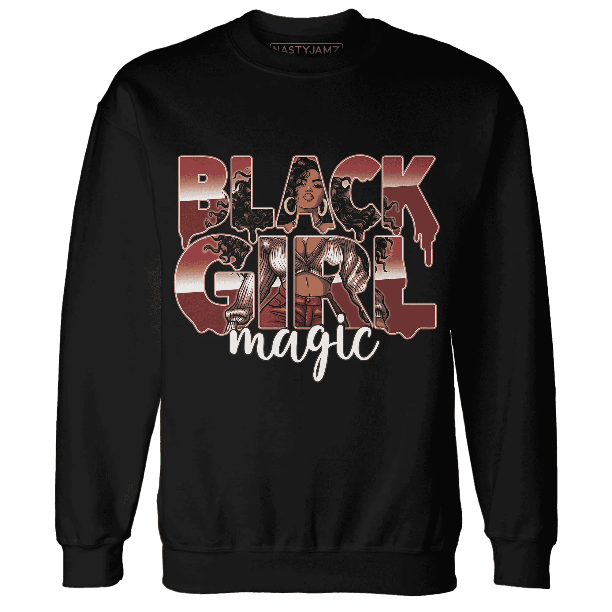 Dune-Red-13s-Sweatshirt-Match-Black-Girl-Magic