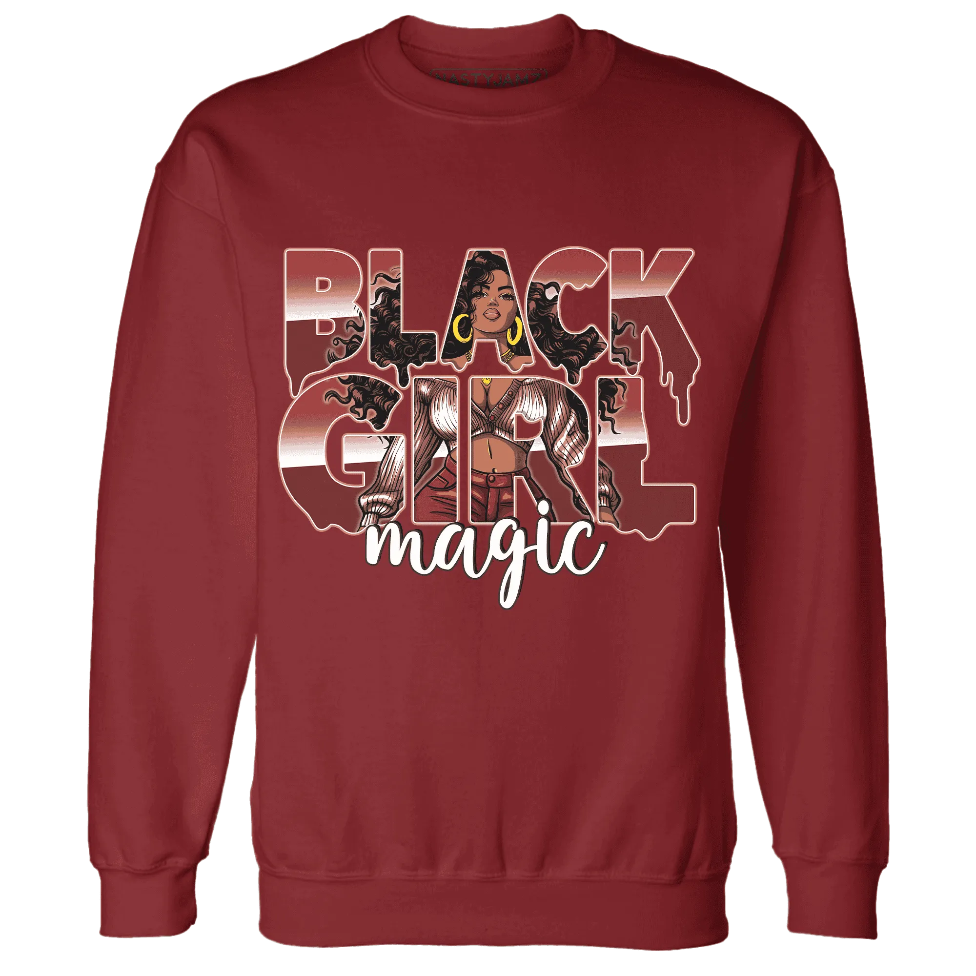Dune-Red-13s-Sweatshirt-Match-Black-Girl-Magic