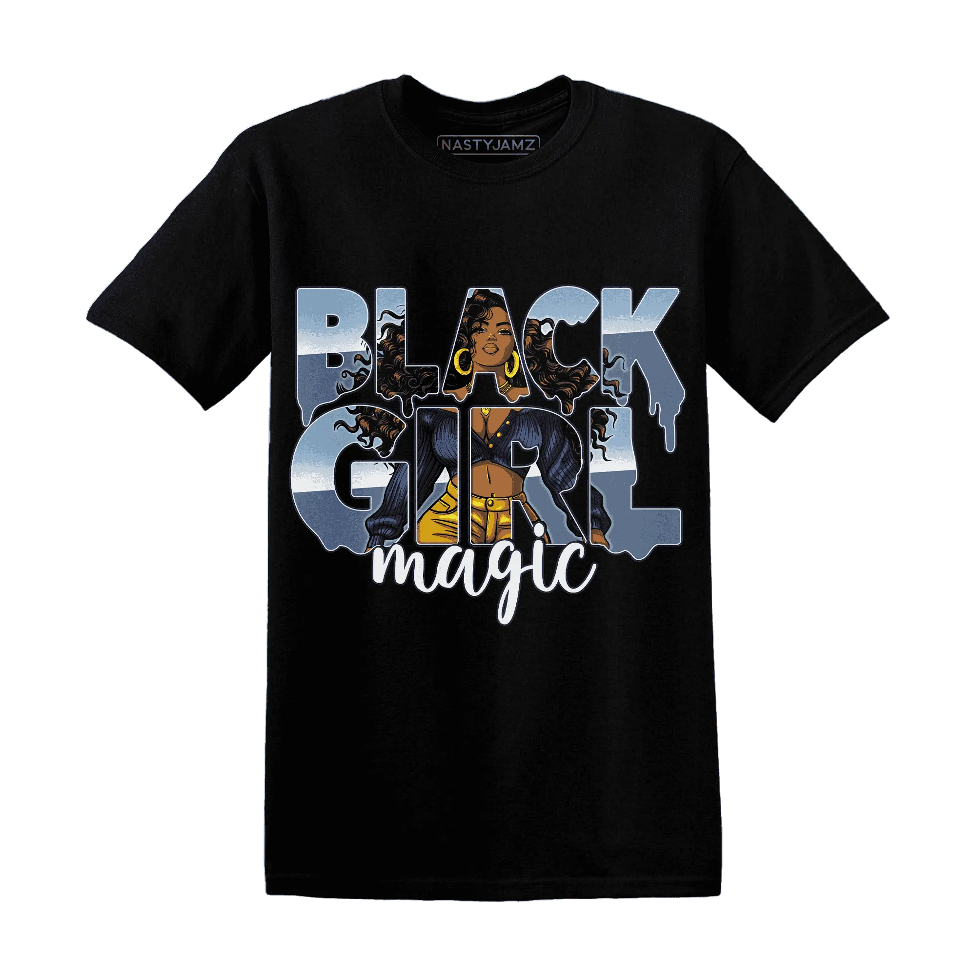 First-In-Flight-1s-T-Shirt-Match-Black-Girl-Magic