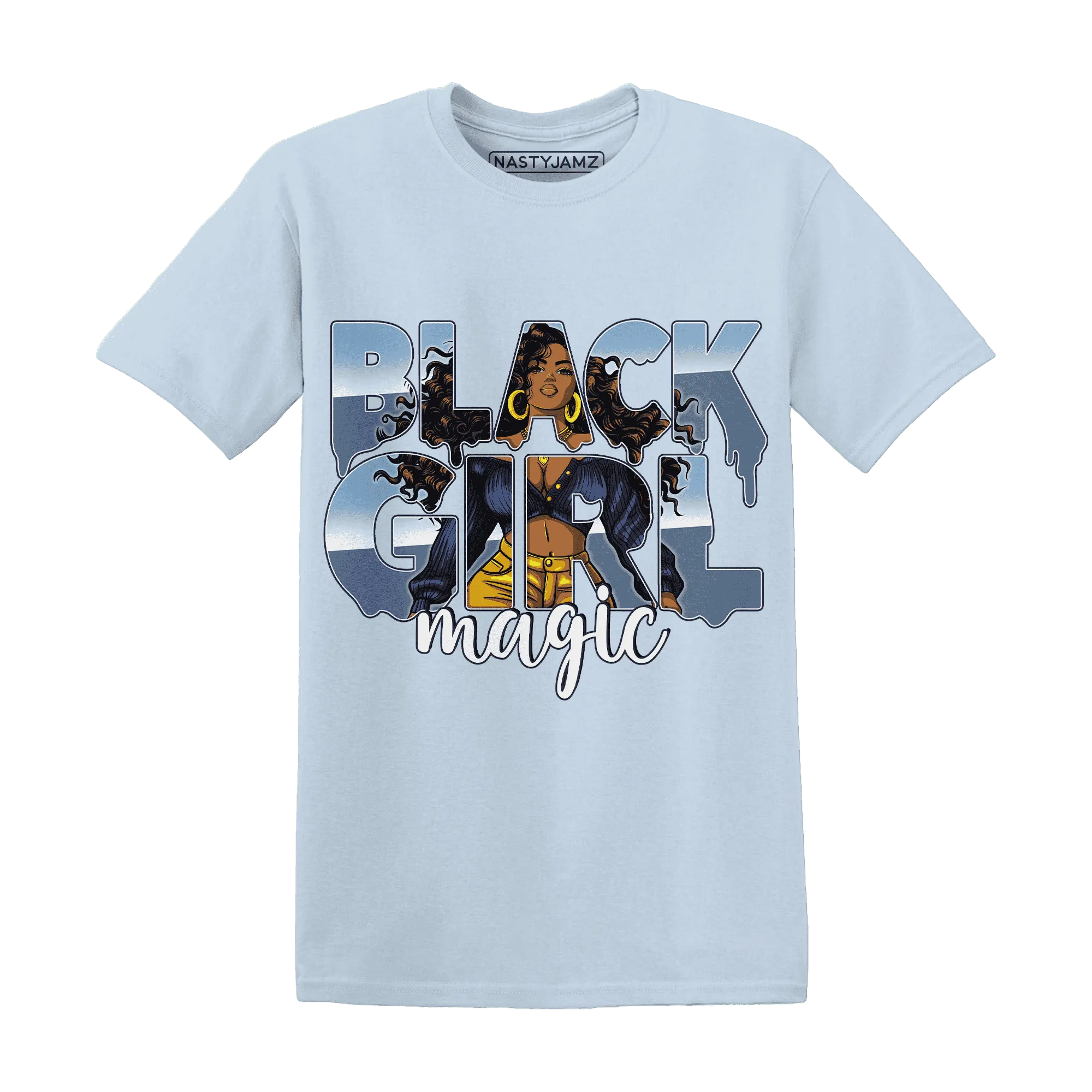 First-In-Flight-1s-T-Shirt-Match-Black-Girl-Magic