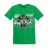 High-OG-Green-Glow-1s-T-Shirt-Match-Black-Girl-Magic