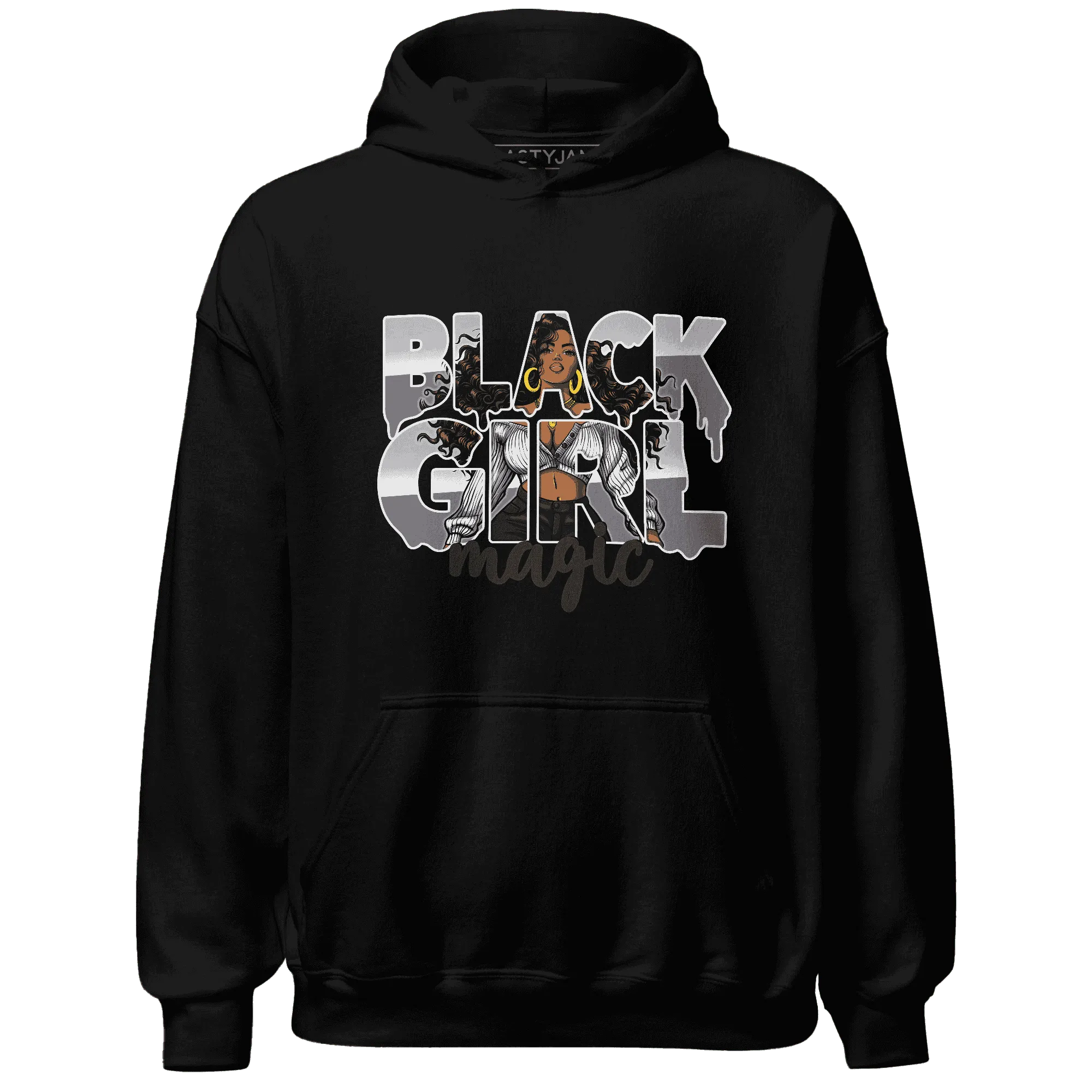 Wolf-Grey-1s-Hoodie-Match-Black-Girl-Magic