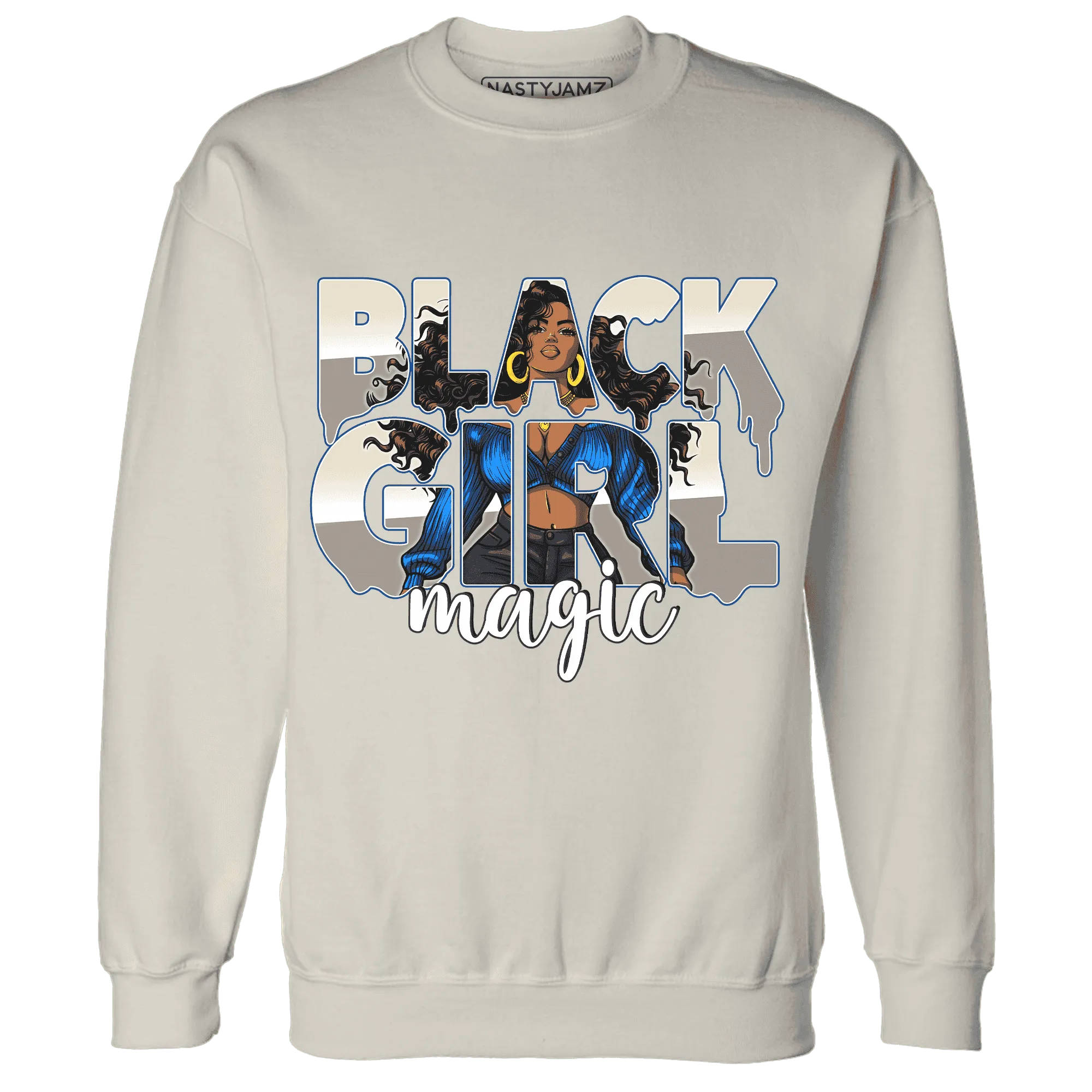 Quaiii-54-3s-Sweatshirt-Match-Black-Girl-Magic