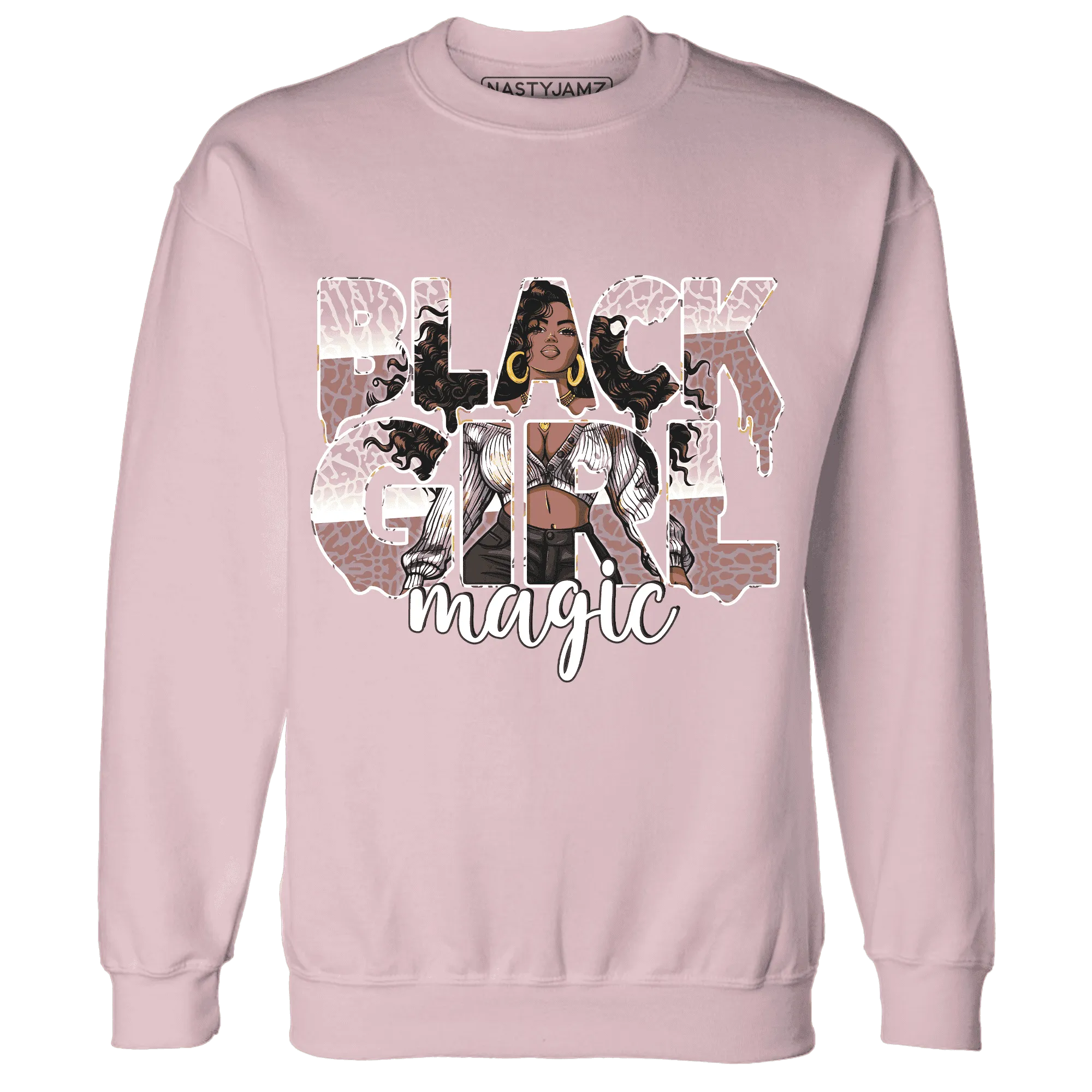 Red-Stardust-3s-Sweatshirt-Match-Black-Girl-Magic