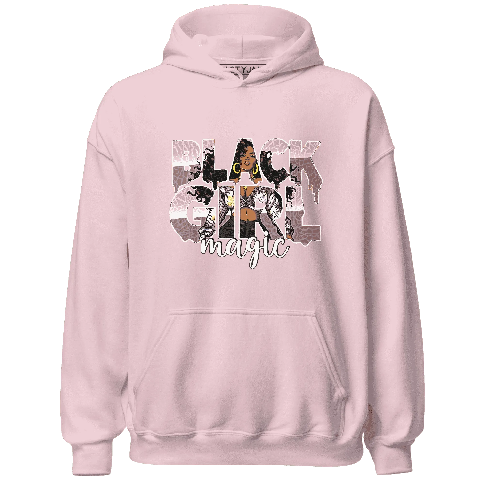 Red-Stardust-3s-Hoodie-Match-Black-Girl-Magic