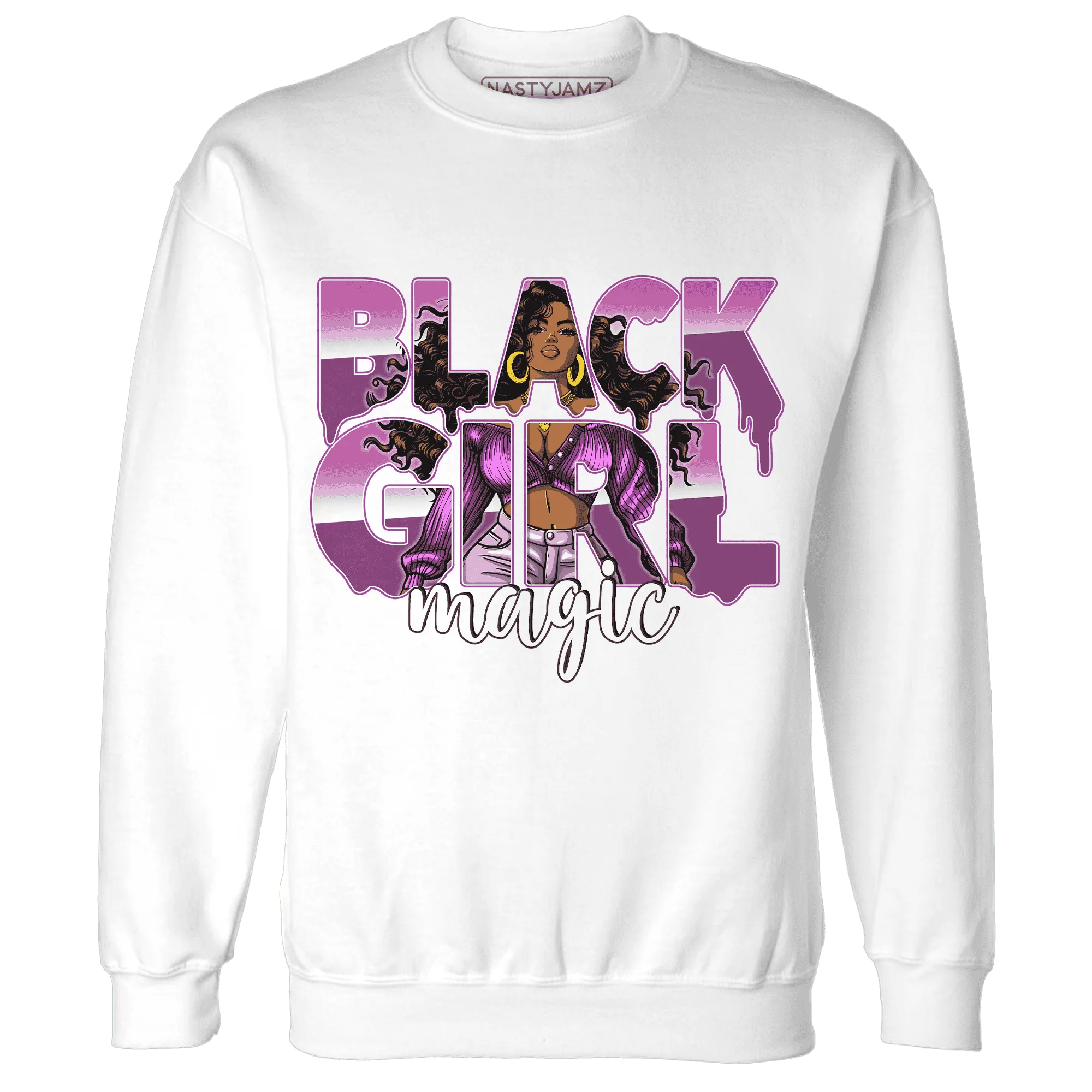 GS-Hyper-Violet-4s-Sweatshirt-Match-Black-Girl-Magic