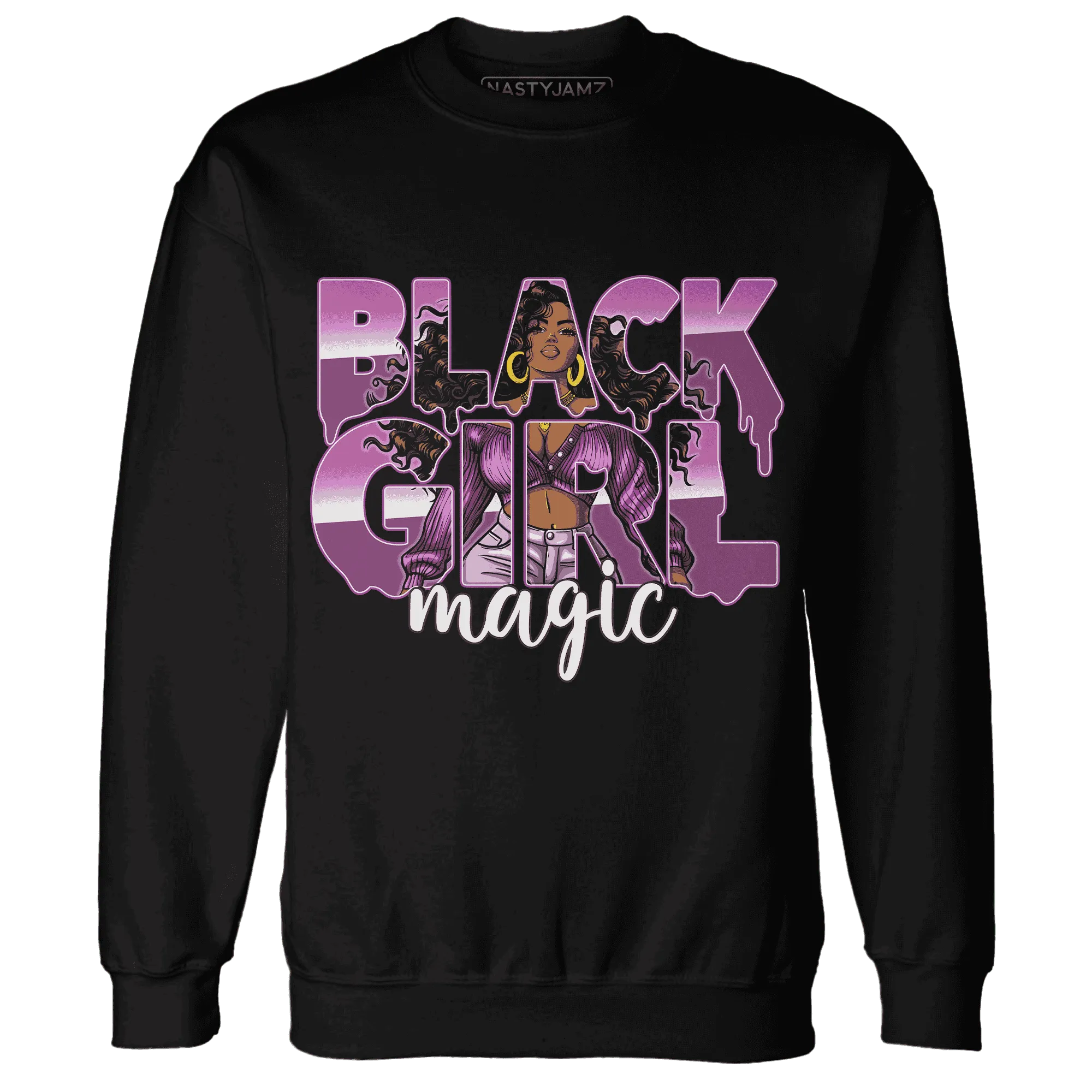 GS-Hyper-Violet-4s-Sweatshirt-Match-Black-Girl-Magic
