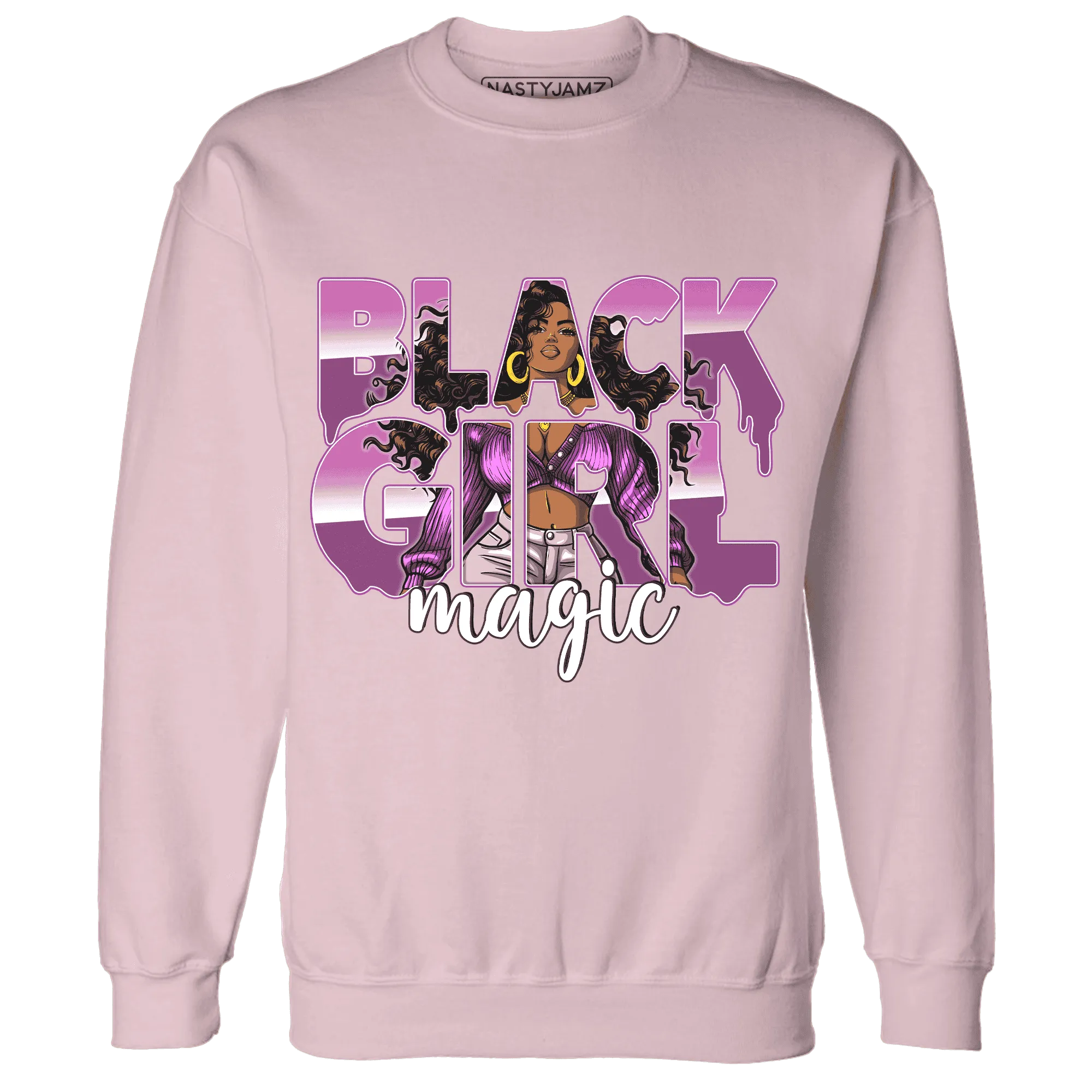 GS-Hyper-Violet-4s-Sweatshirt-Match-Black-Girl-Magic