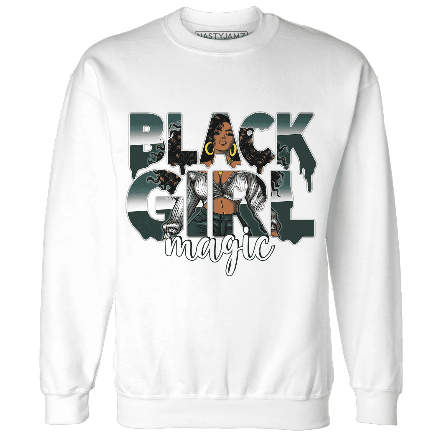 Oxidized-Green-4s-Sweatshirt-Match-Black-Girl-Magic