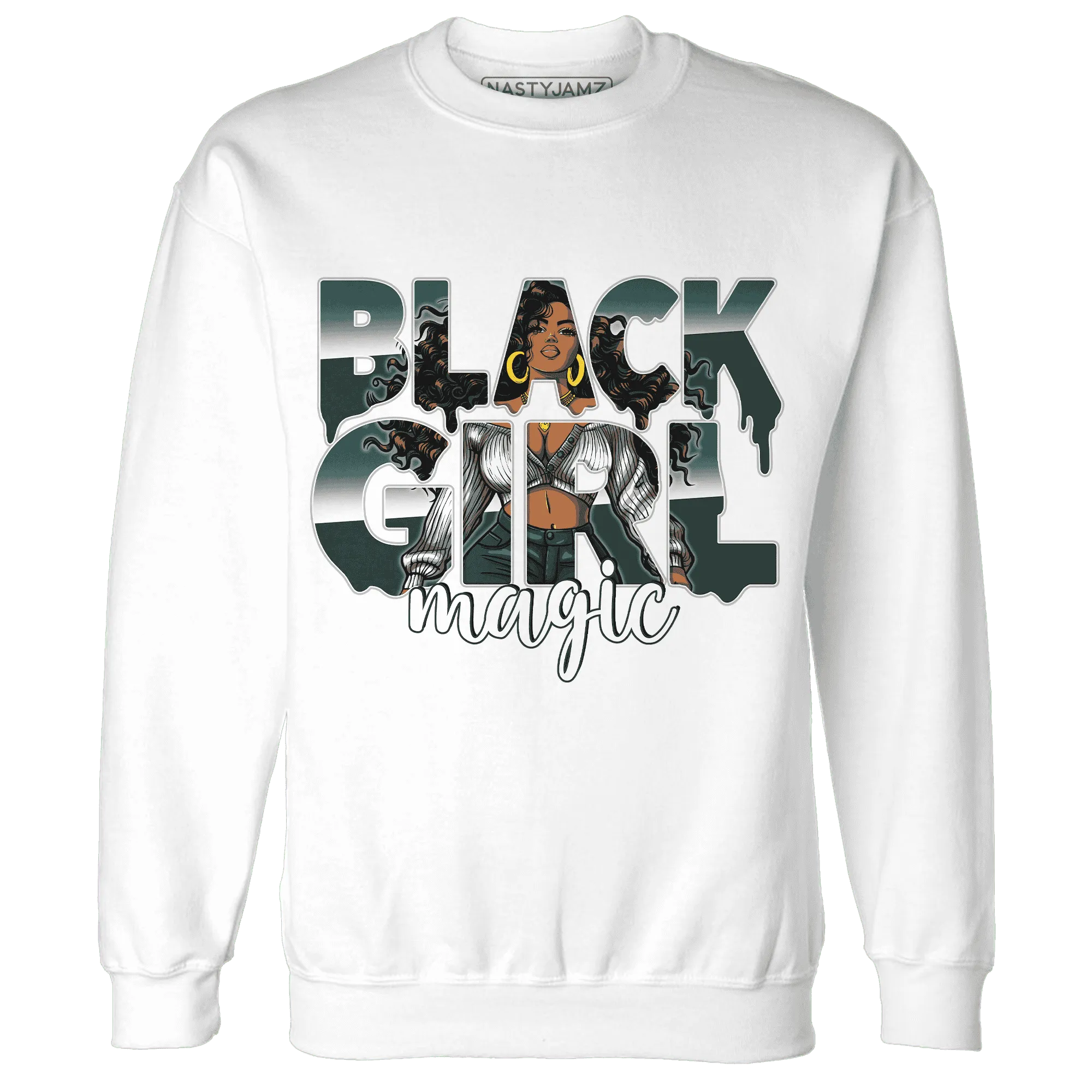 Oxidized-Green-4s-Sweatshirt-Match-Black-Girl-Magic