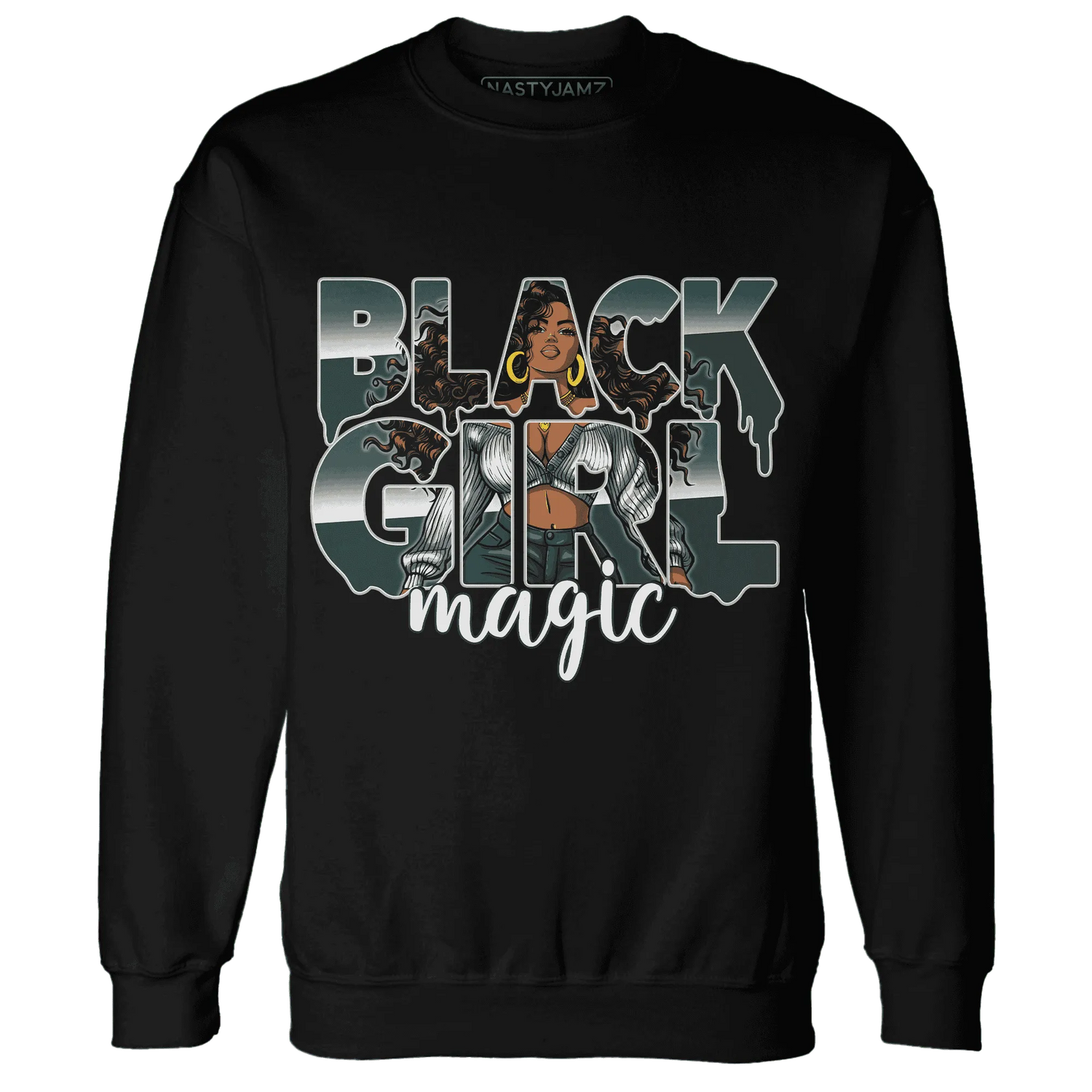 Oxidized-Green-4s-Sweatshirt-Match-Black-Girl-Magic
