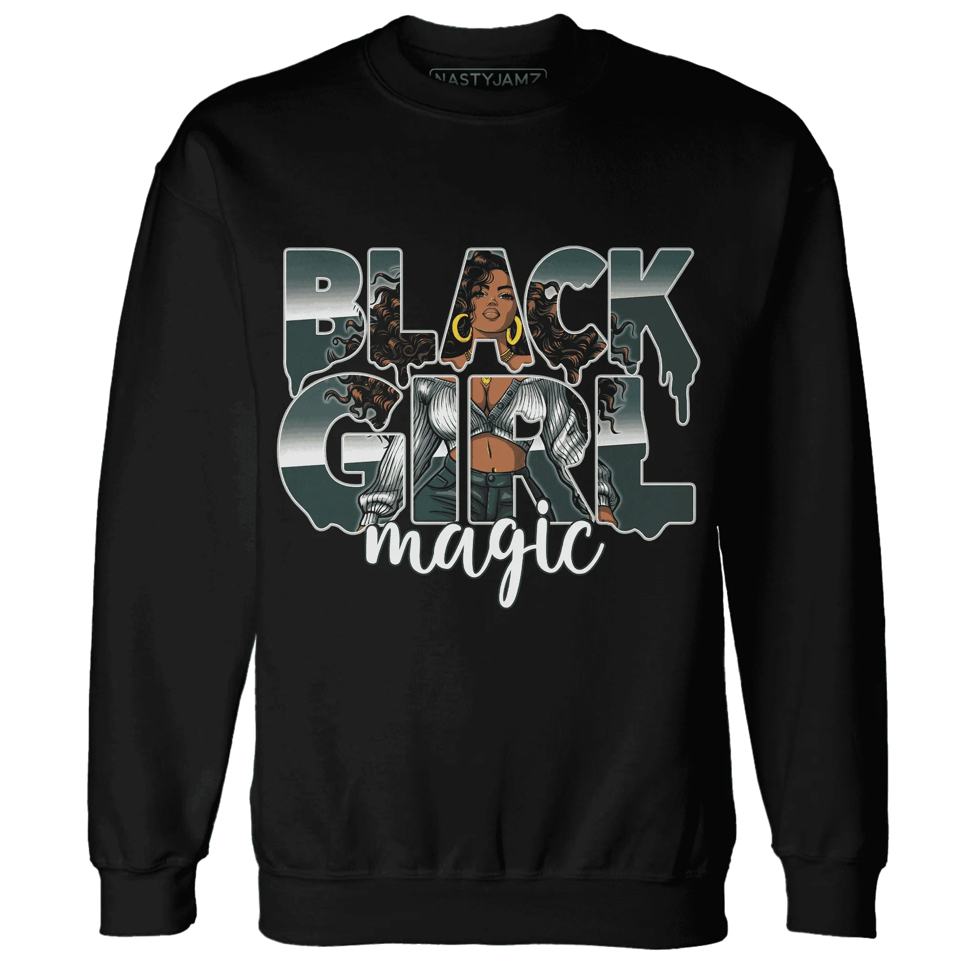 Oxidized-Green-4s-Sweatshirt-Match-Black-Girl-Magic