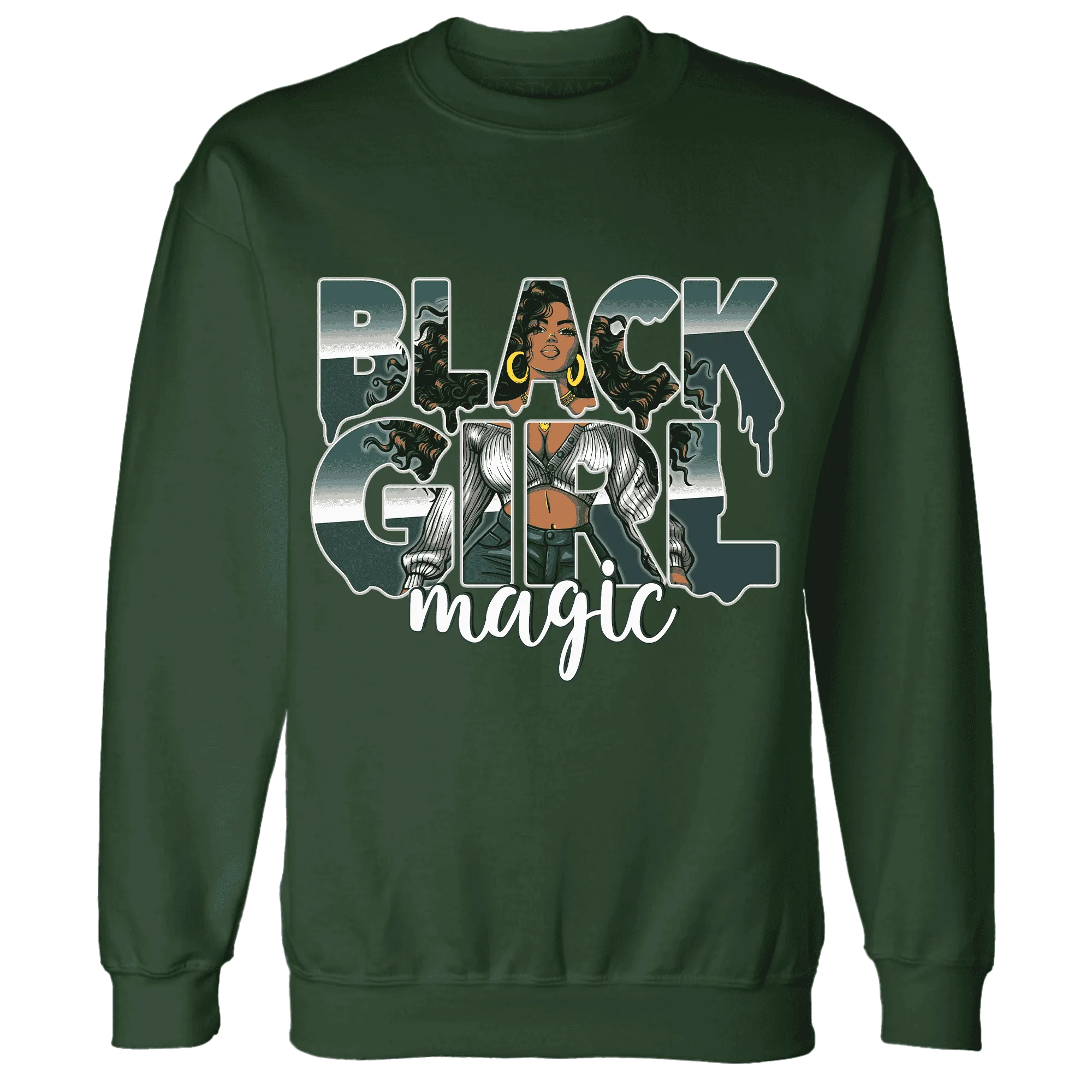 Oxidized-Green-4s-Sweatshirt-Match-Black-Girl-Magic