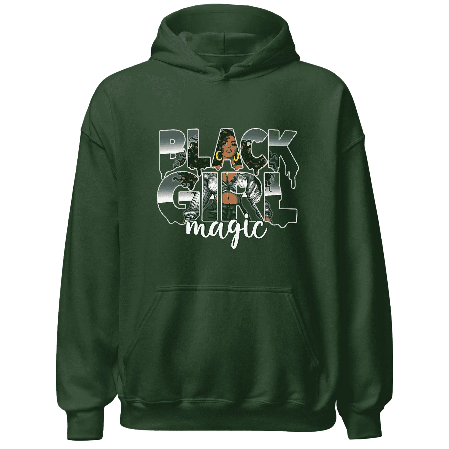 Oxidized-Green-4s-Hoodie-Match-Black-Girl-Magic