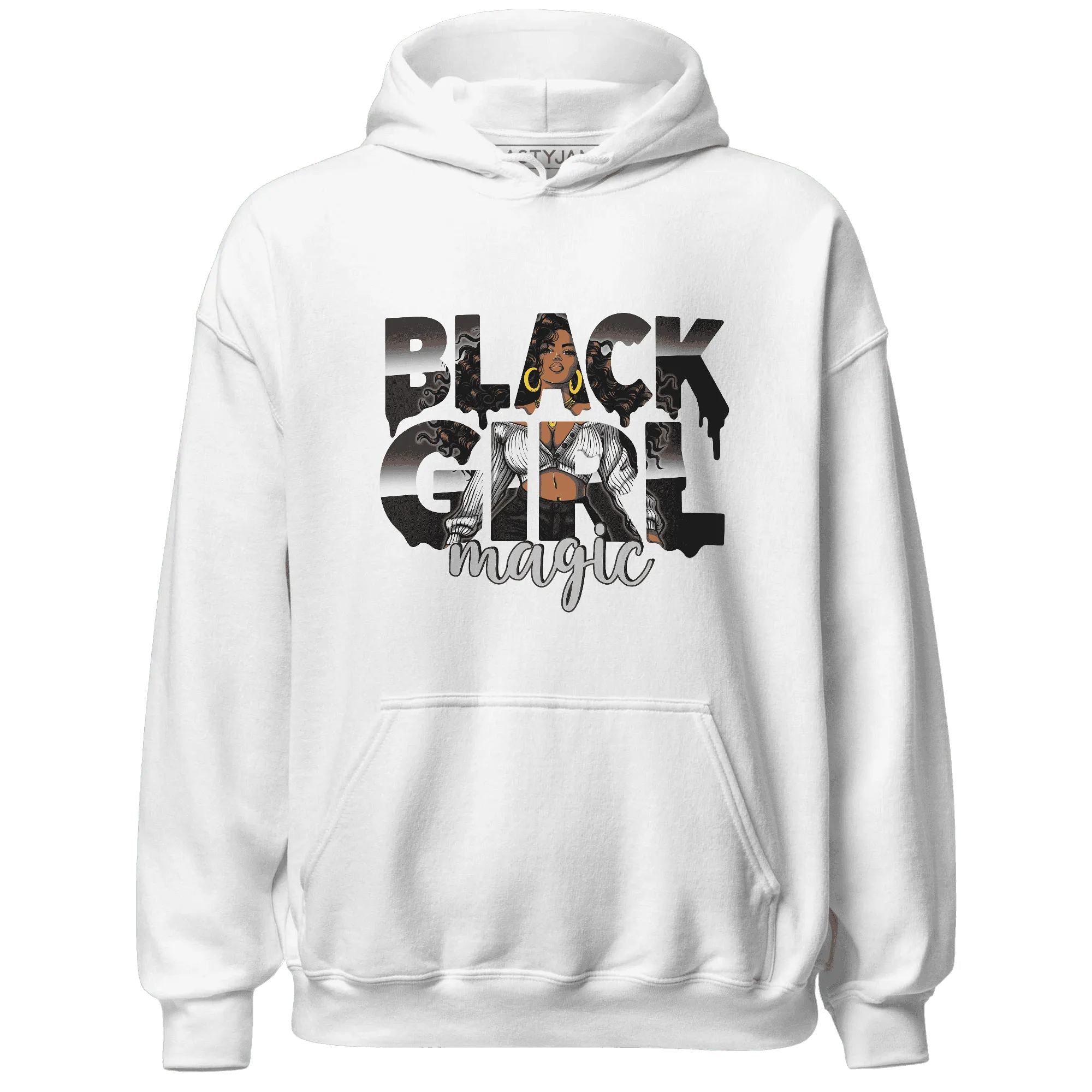 White-Thunder-4s-Hoodie-Match-Black-Girl-Magic