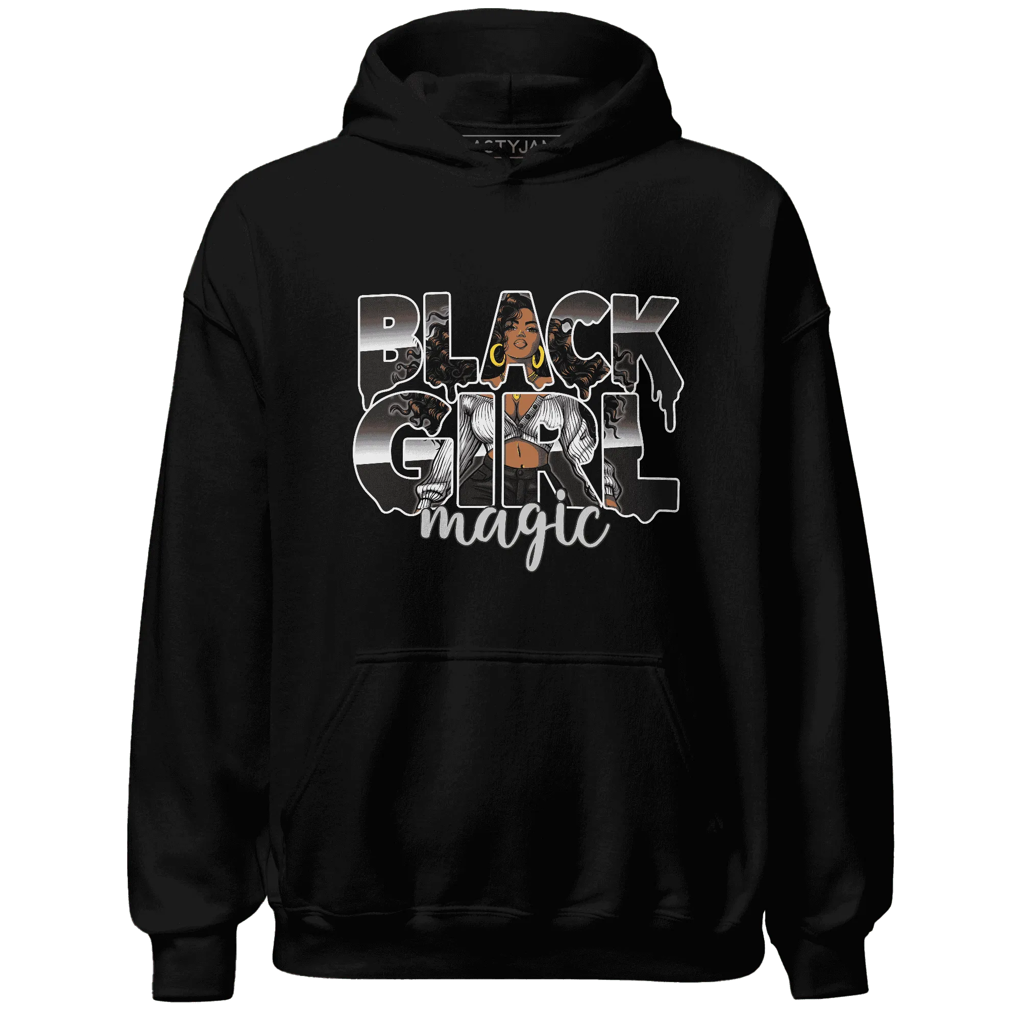 White-Thunder-4s-Hoodie-Match-Black-Girl-Magic
