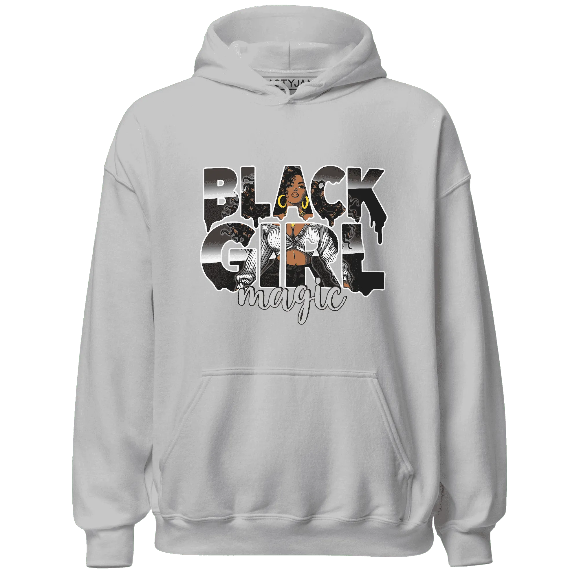 White-Thunder-4s-Hoodie-Match-Black-Girl-Magic