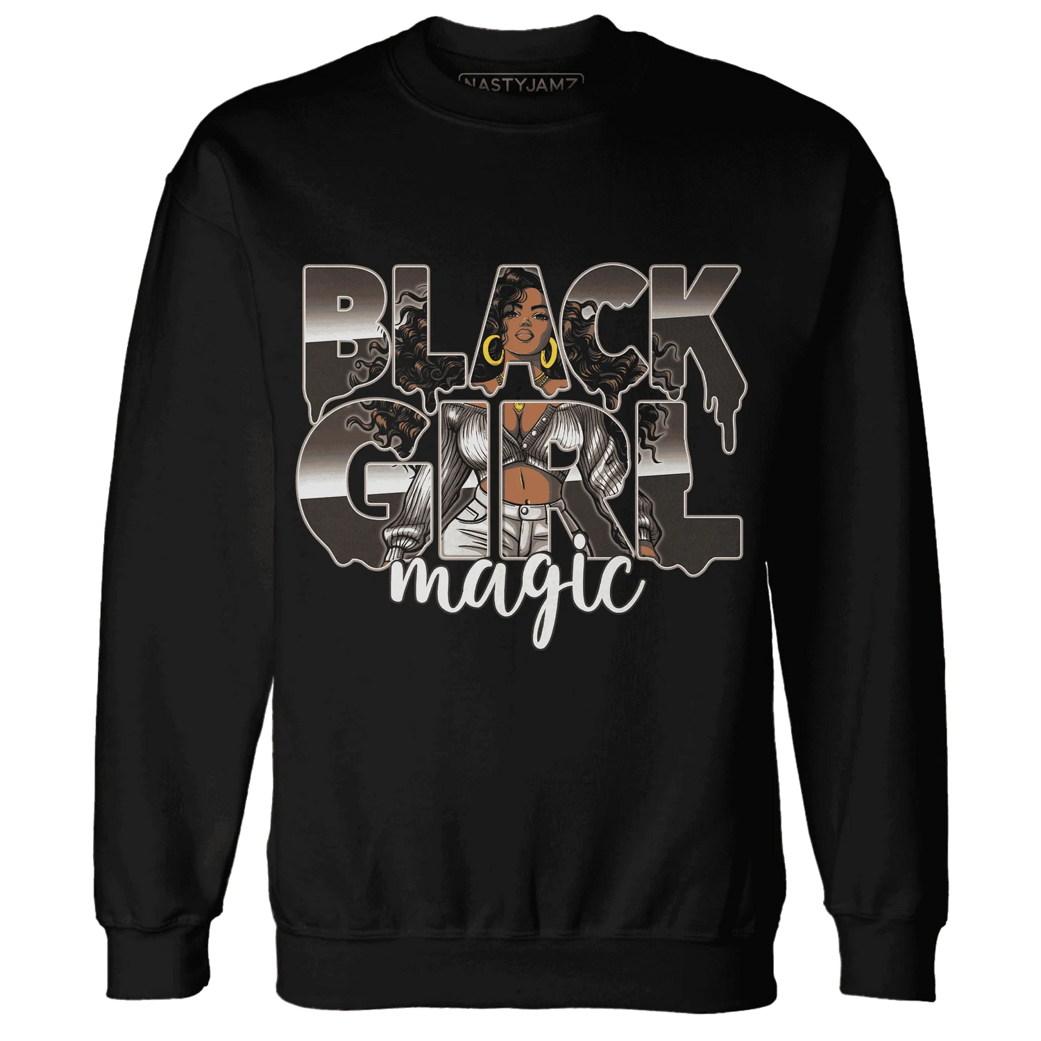 Dunk-Low-Baroque-Brown-Sweatshirt-Match-Black-Girl-Magic