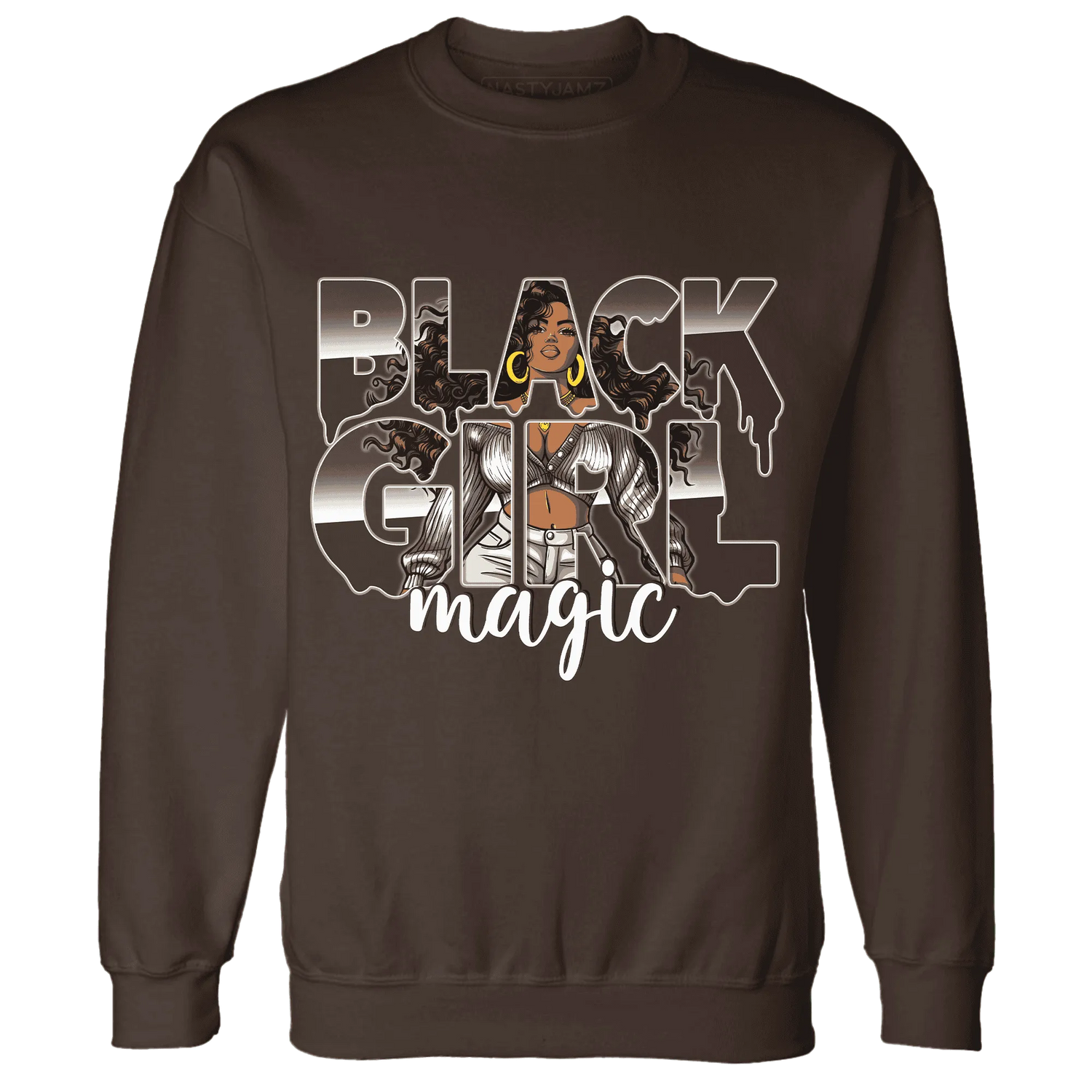 Dunk-Low-Baroque-Brown-Sweatshirt-Match-Black-Girl-Magic
