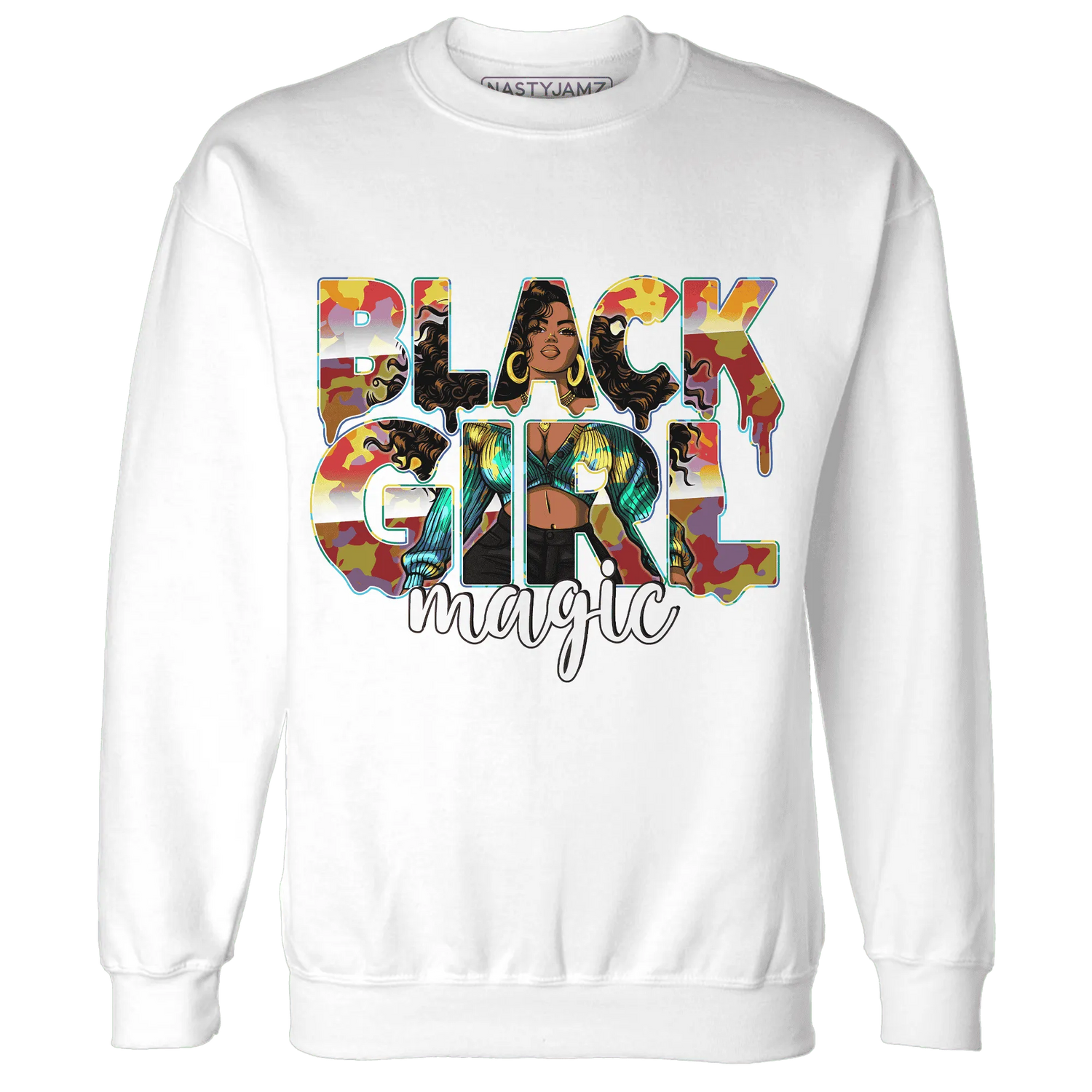 Mid-GS-Six-Championships-1s-Sweatshirt-Match-Black-Girl-Magic