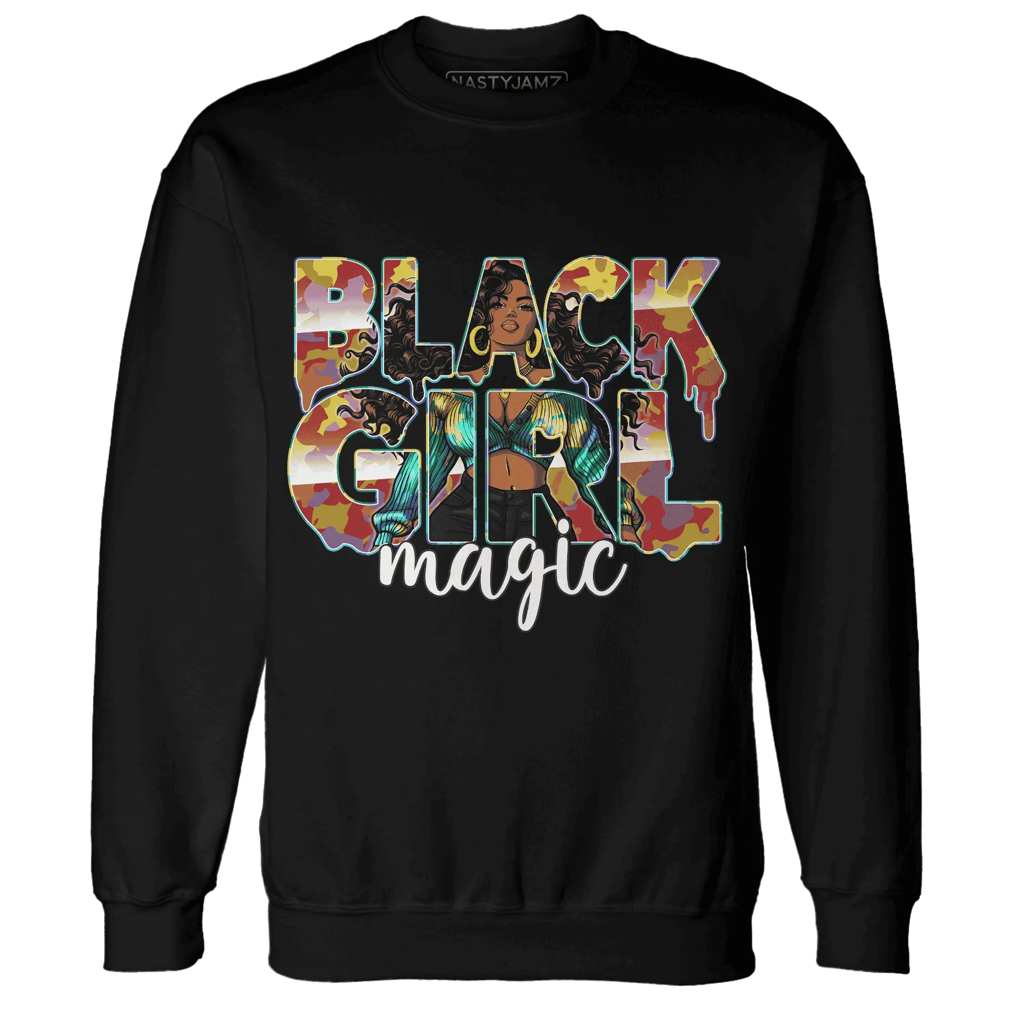 Mid-GS-Six-Championships-1s-Sweatshirt-Match-Black-Girl-Magic