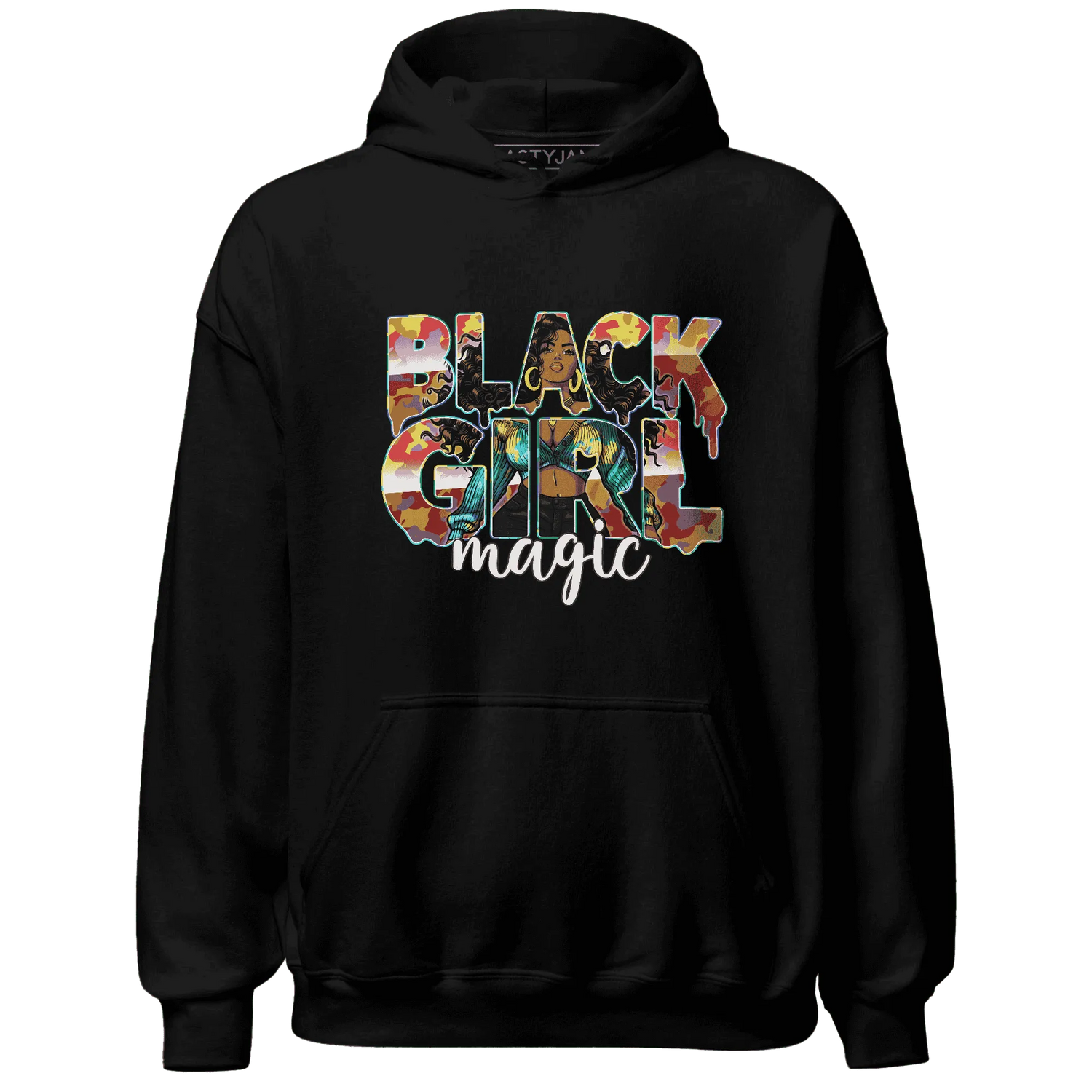 Mid-GS-Six-Championships-1s-Hoodie-Match-Black-Girl-Magic