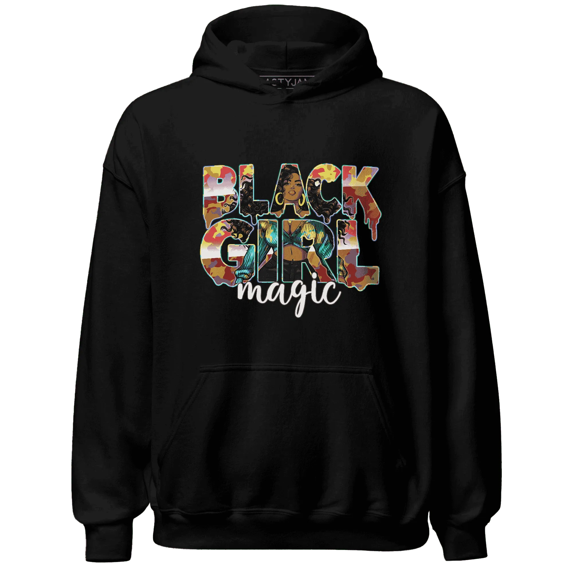 Mid-GS-Six-Championships-1s-Hoodie-Match-Black-Girl-Magic