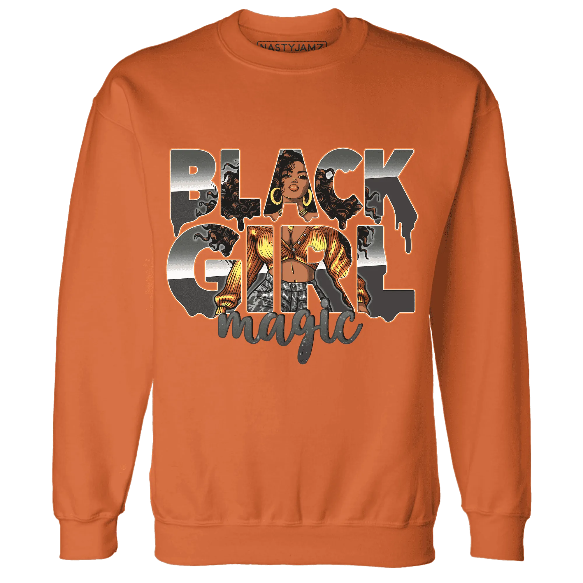 Fear-Pack-3s-Sweatshirt-Match-Black-Girl-Magic