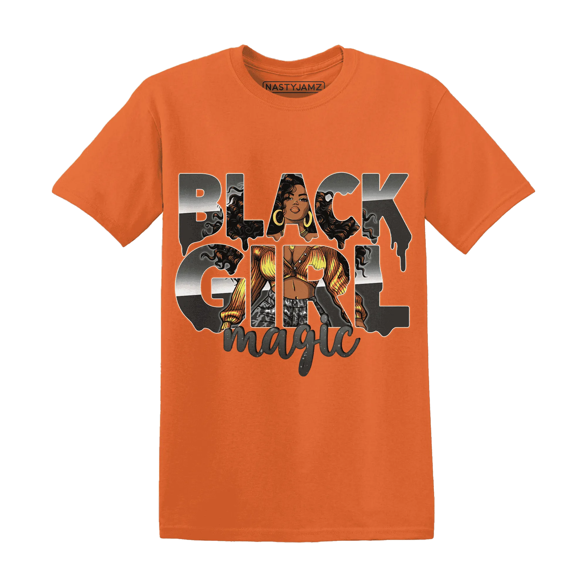 Fear-Pack-3s-T-Shirt-Match-Black-Girl-Magic