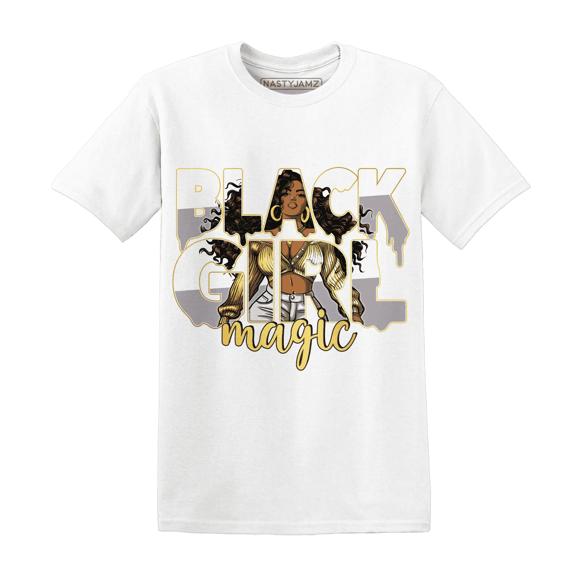 Sail-4s-T-Shirt-Match-Black-Girl-Magic