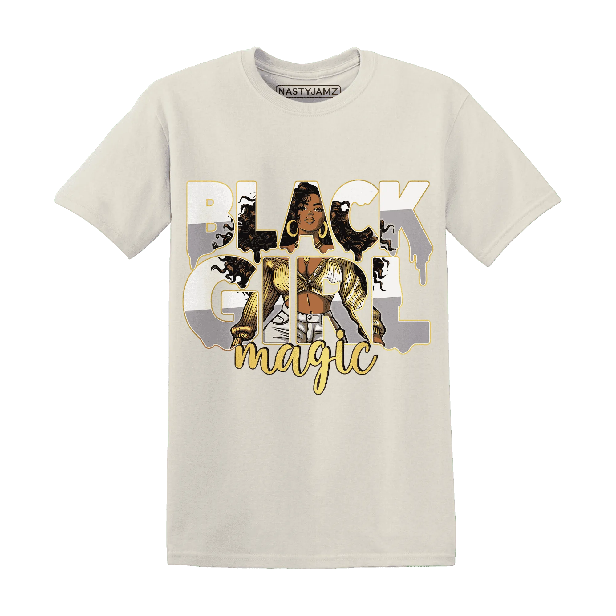 Sail-4s-T-Shirt-Match-Black-Girl-Magic