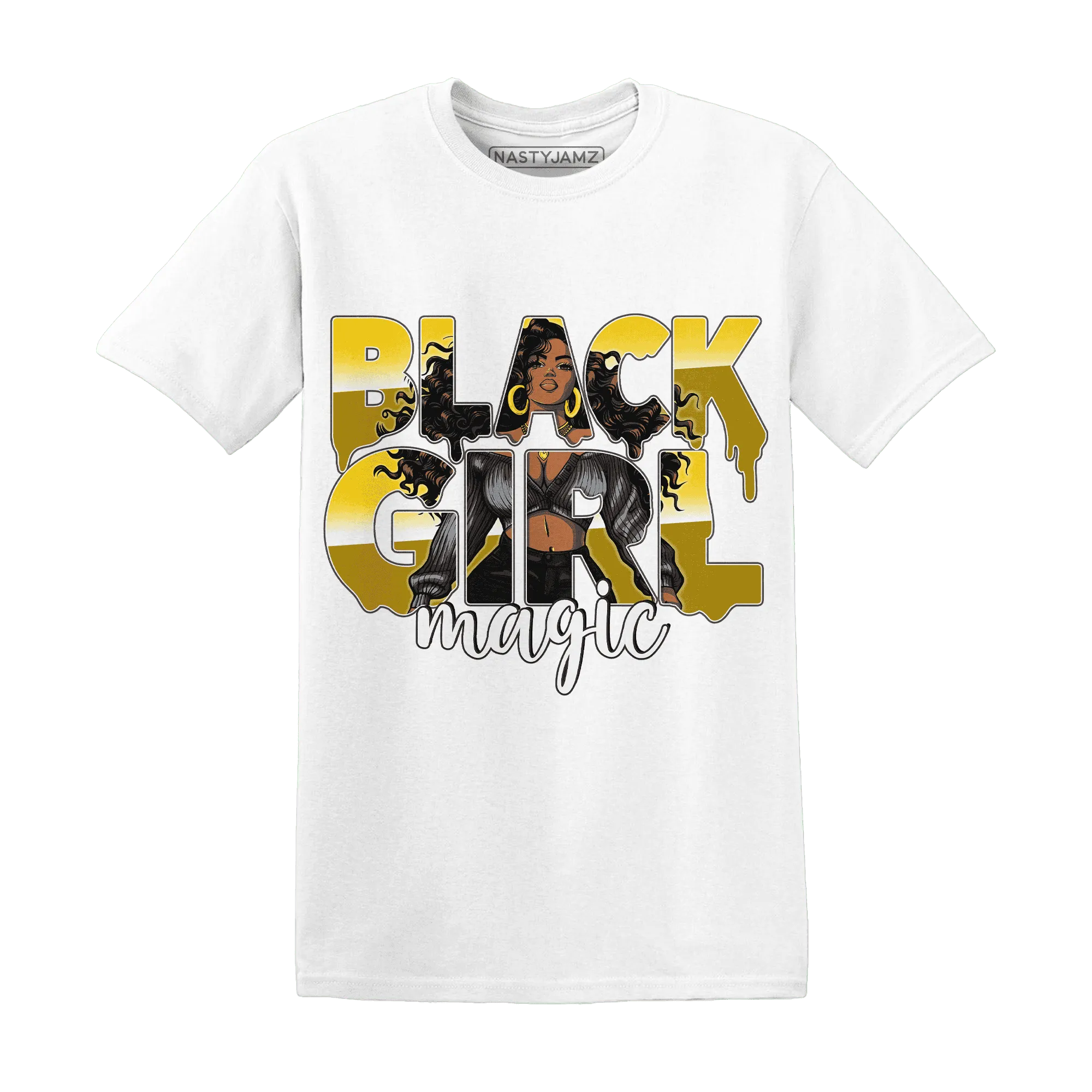 Thunder-4s-T-Shirt-Match-Black-Girl-Magic