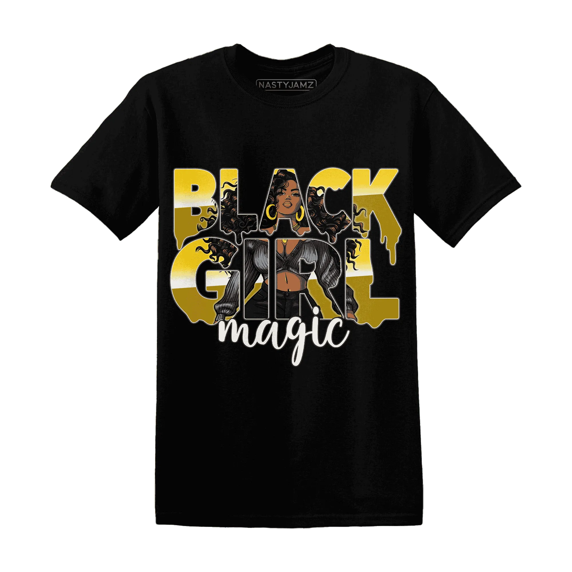 Thunder-4s-T-Shirt-Match-Black-Girl-Magic