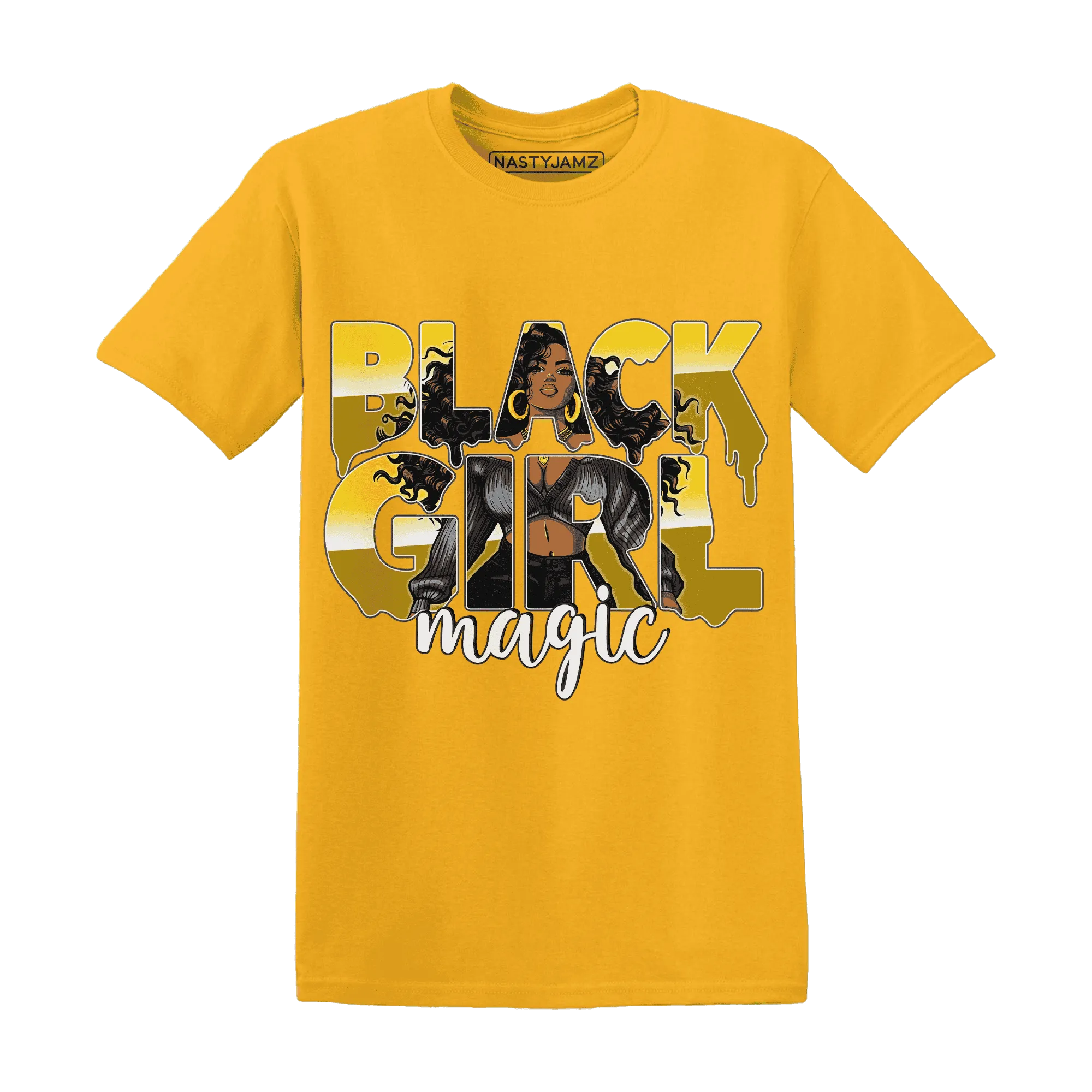Thunder-4s-T-Shirt-Match-Black-Girl-Magic