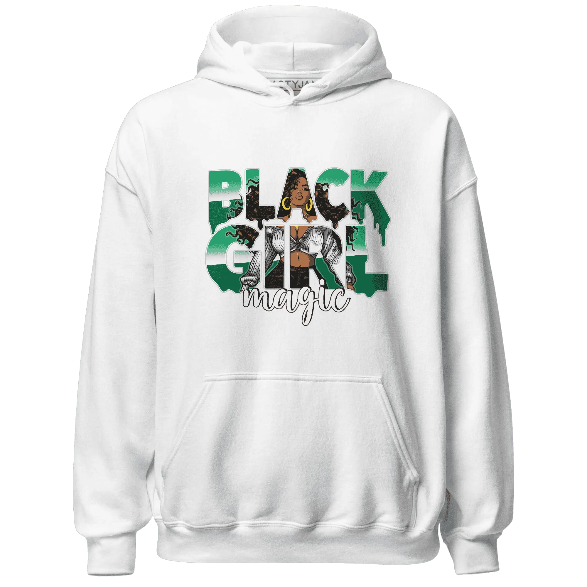 Lucky-Green-5s-Hoodie-Match-Black-Girl-Magic