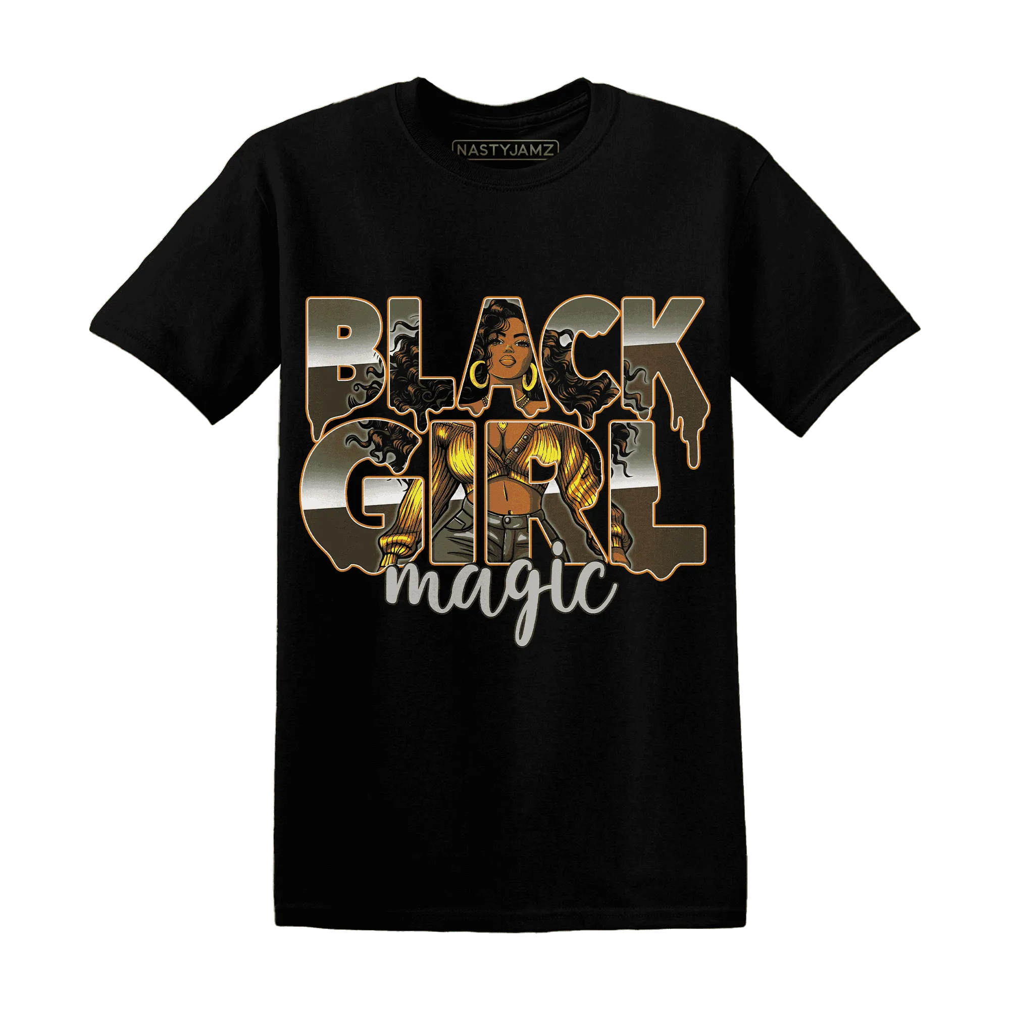 Olive-5s-T-Shirt-Match-Black-Girl-Magic