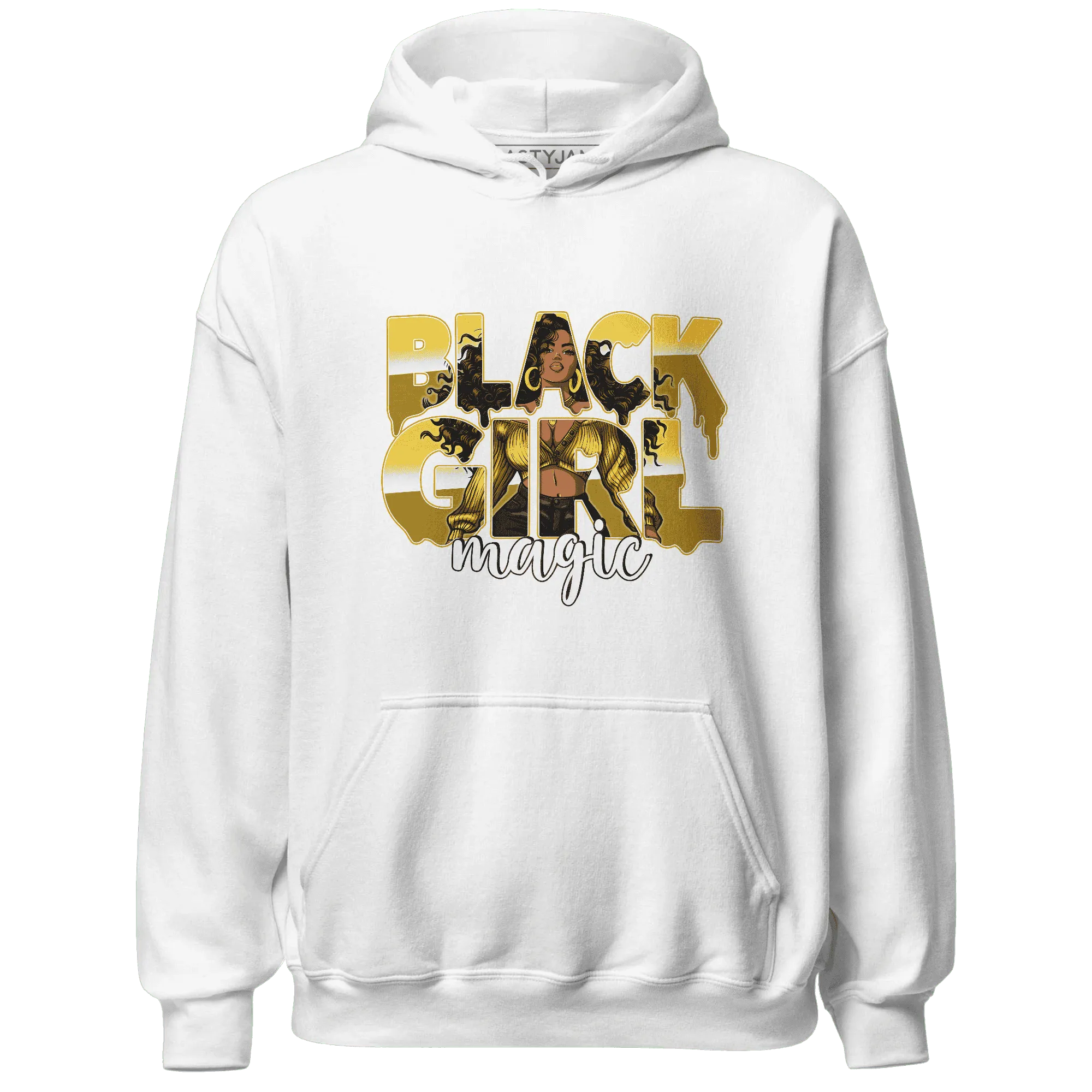 Yellow-Ochre-6s-Hoodie-Match-Black-Girl-Magic