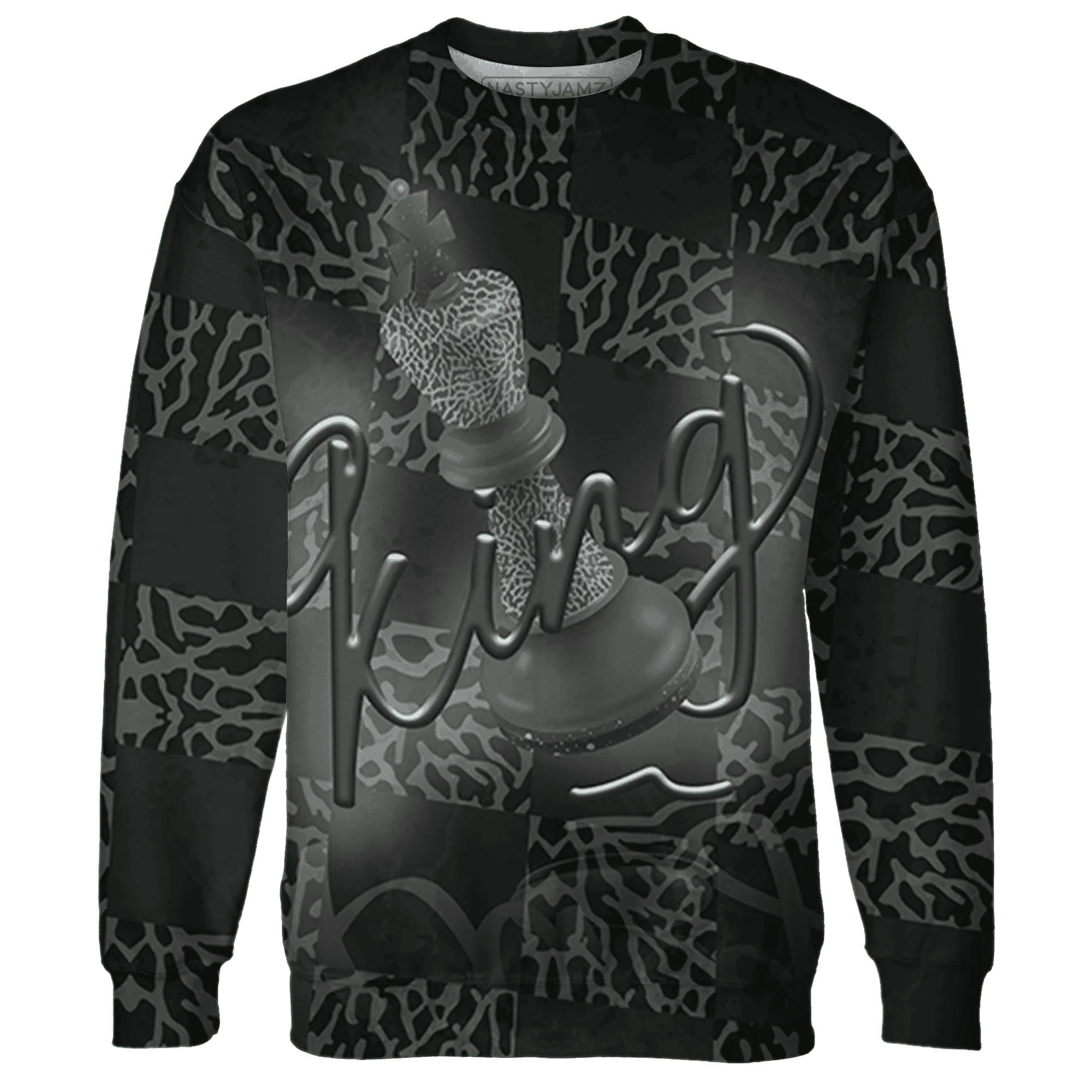 Fear-Pack-3s-Sweatshirt-Match-Black-King-3D