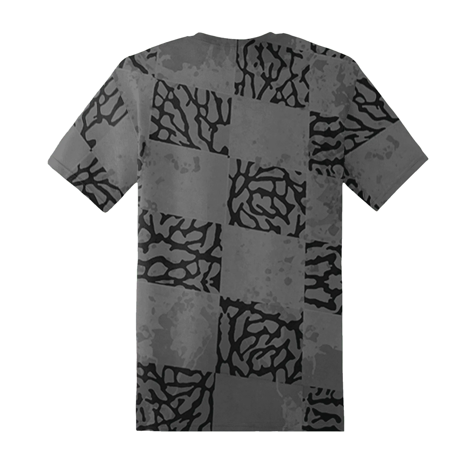 Green-Glow-3s-T-Shirt-Match-Black-King-3D