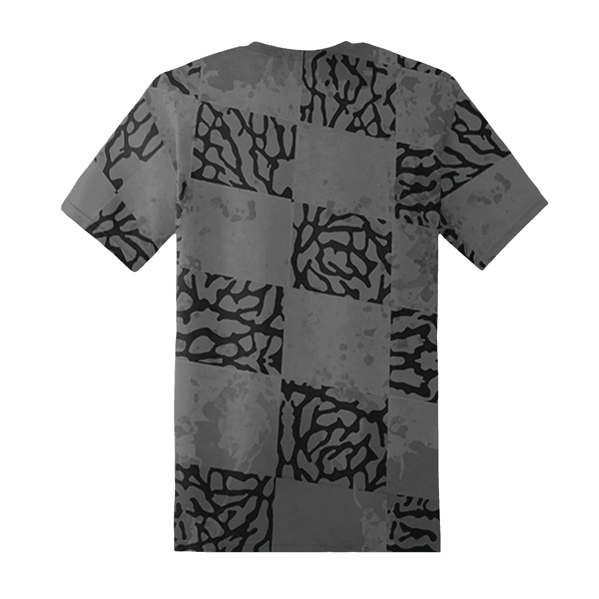 Green-Glow-3s-T-Shirt-Match-Black-King-3D