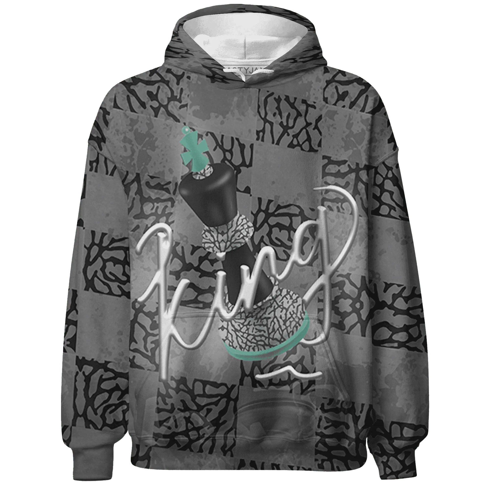 Green-Glow-3s-Hoodie-Match-Black-King-3D