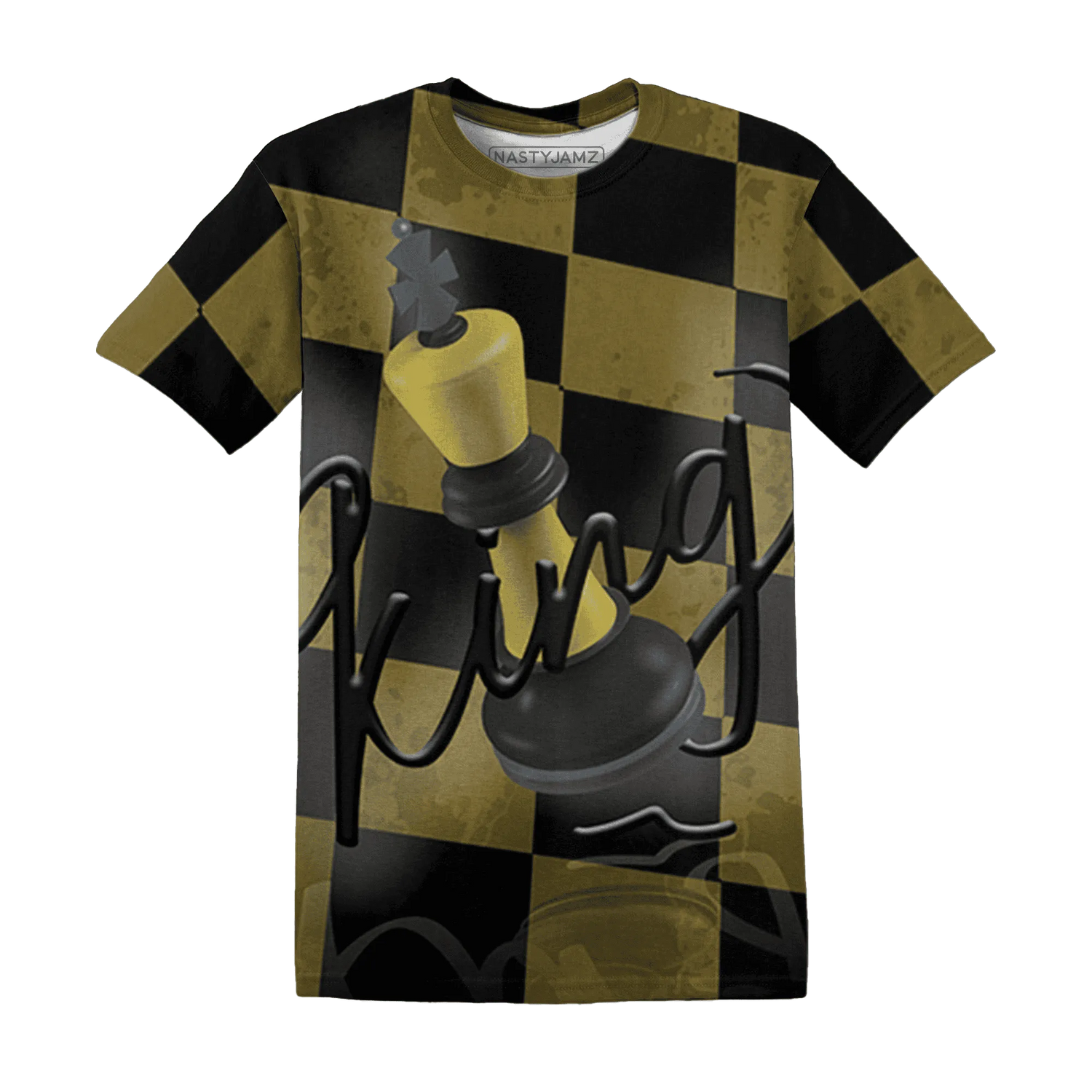 Thunder-4s-T-Shirt-Match-Black-King-3D