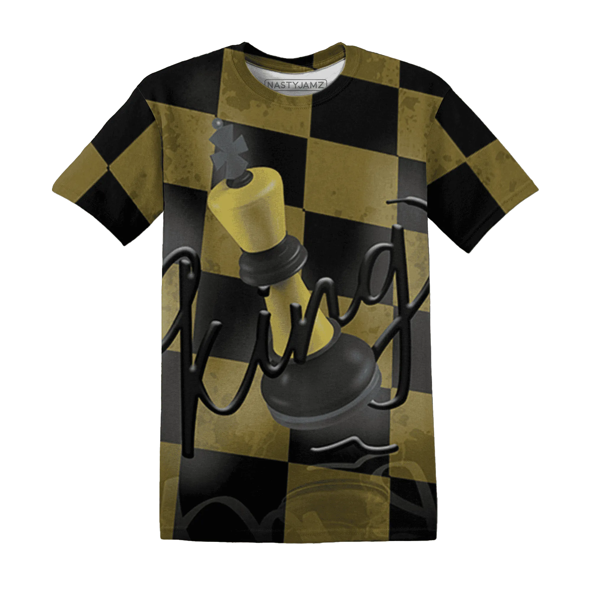 Thunder-4s-T-Shirt-Match-Black-King-3D
