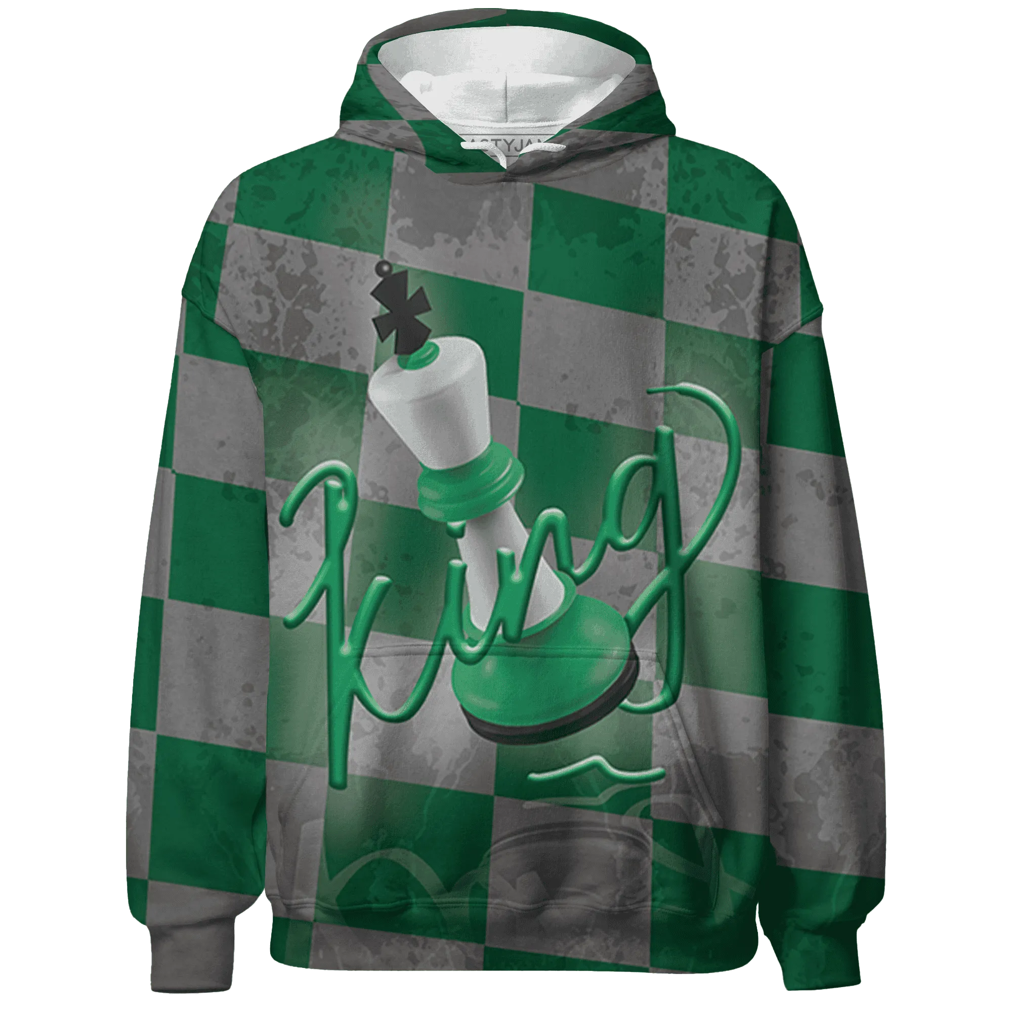 Lucky-Green-5s-Hoodie-Match-Black-King-3D