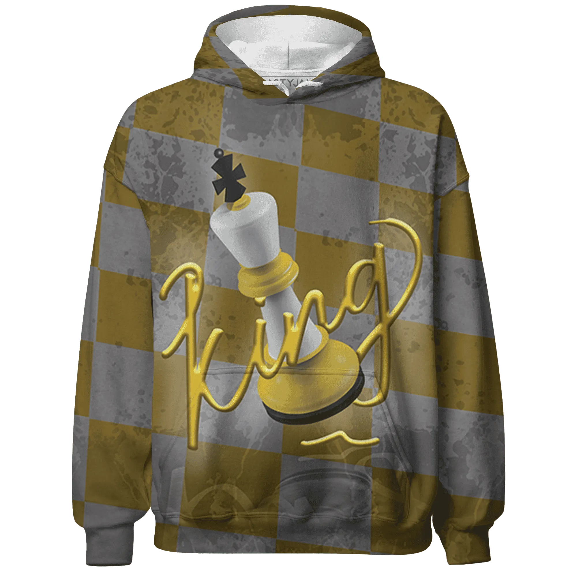 Yellow-Ochre-6s-Hoodie-Match-Black-King-3D