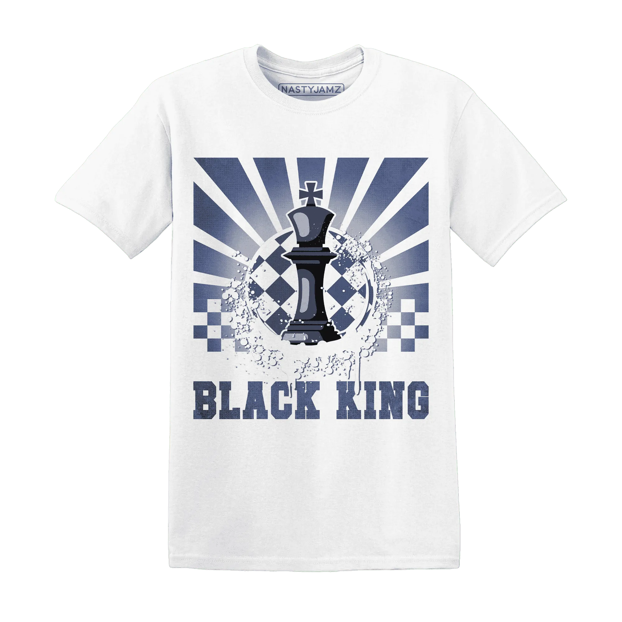 Low-Diffused-Blue-11s-T-Shirt-Match-Black-King-Collection