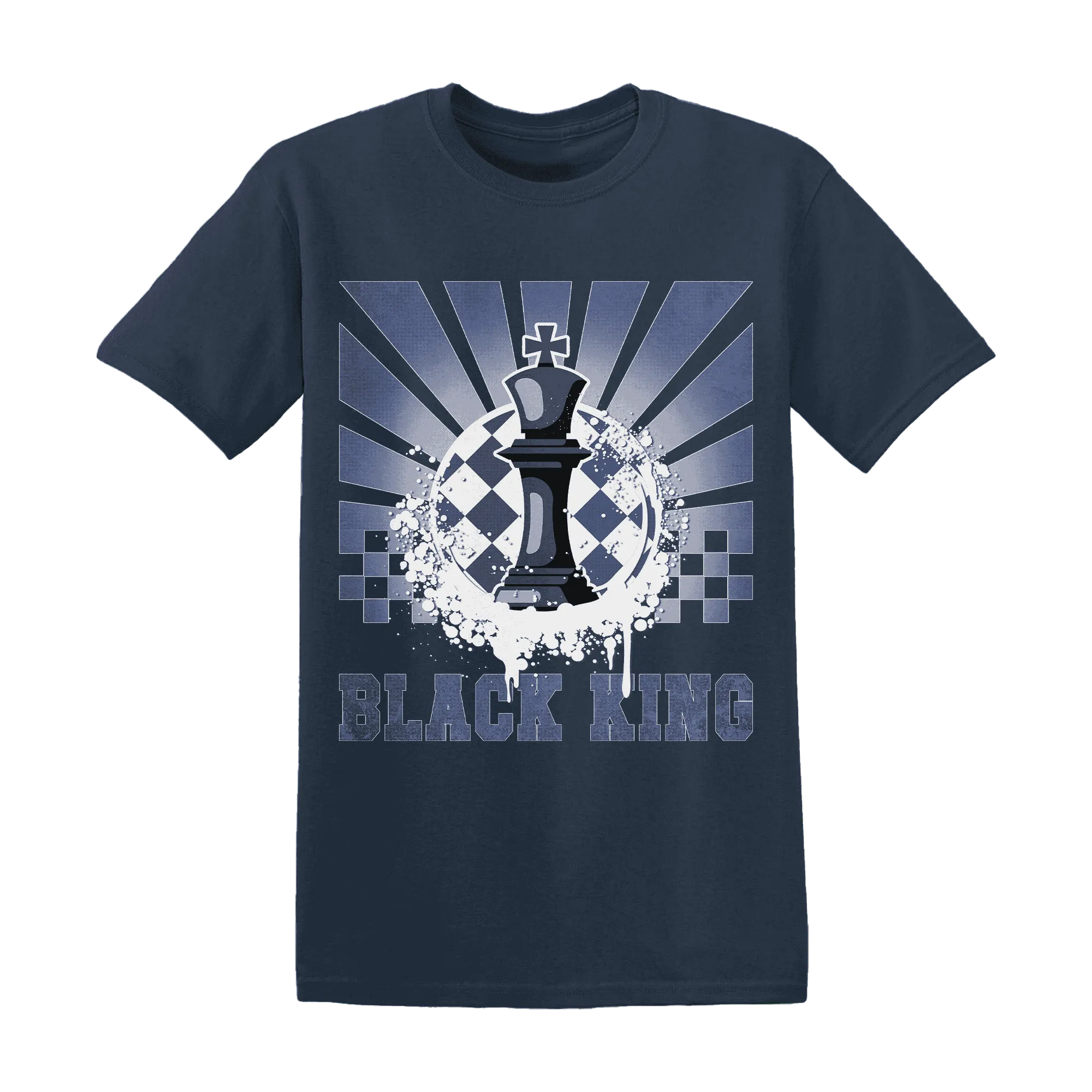 Low-Diffused-Blue-11s-T-Shirt-Match-Black-King-Collection