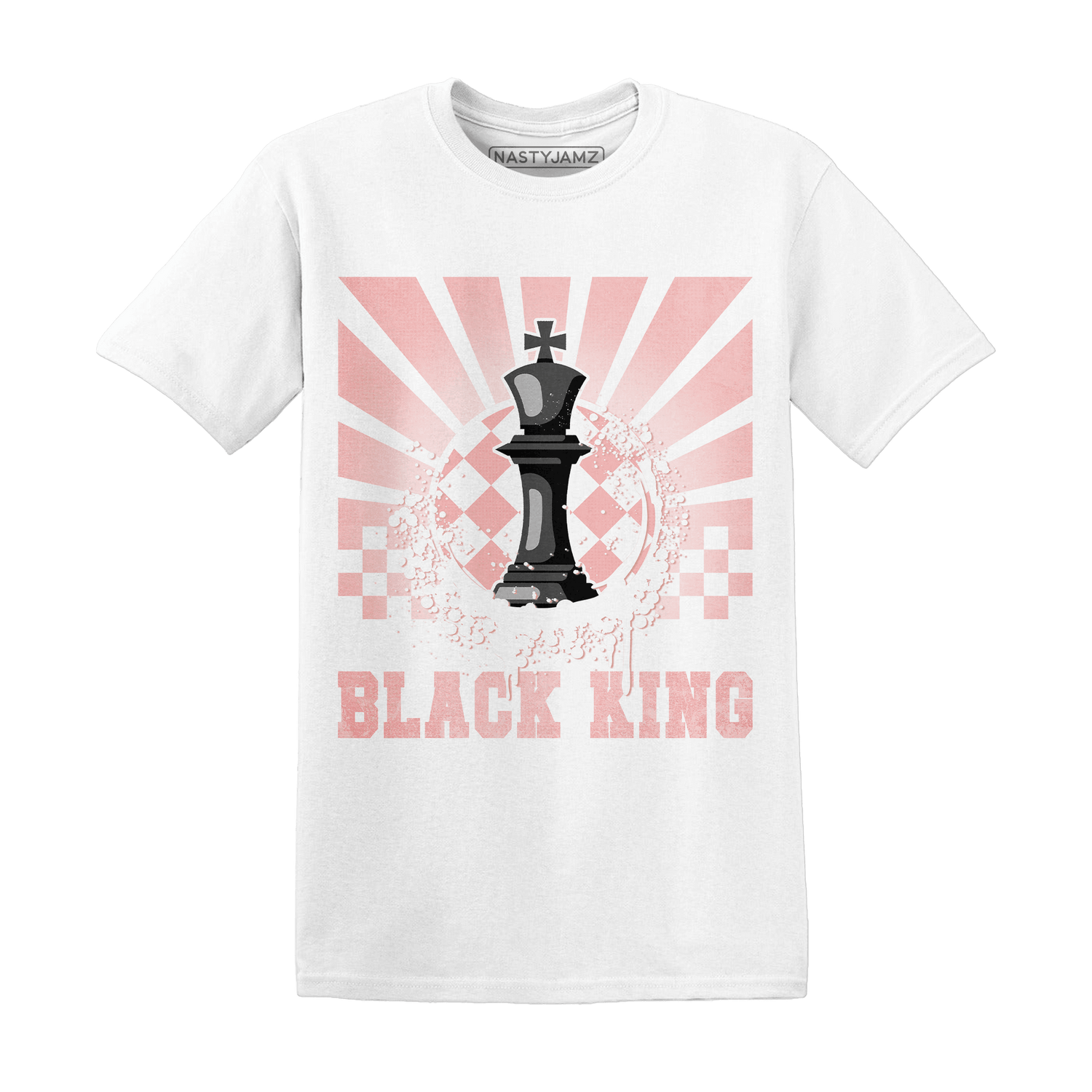 Low Legend Pink 11s T Shirt Match Black King Collection - NastyJamz