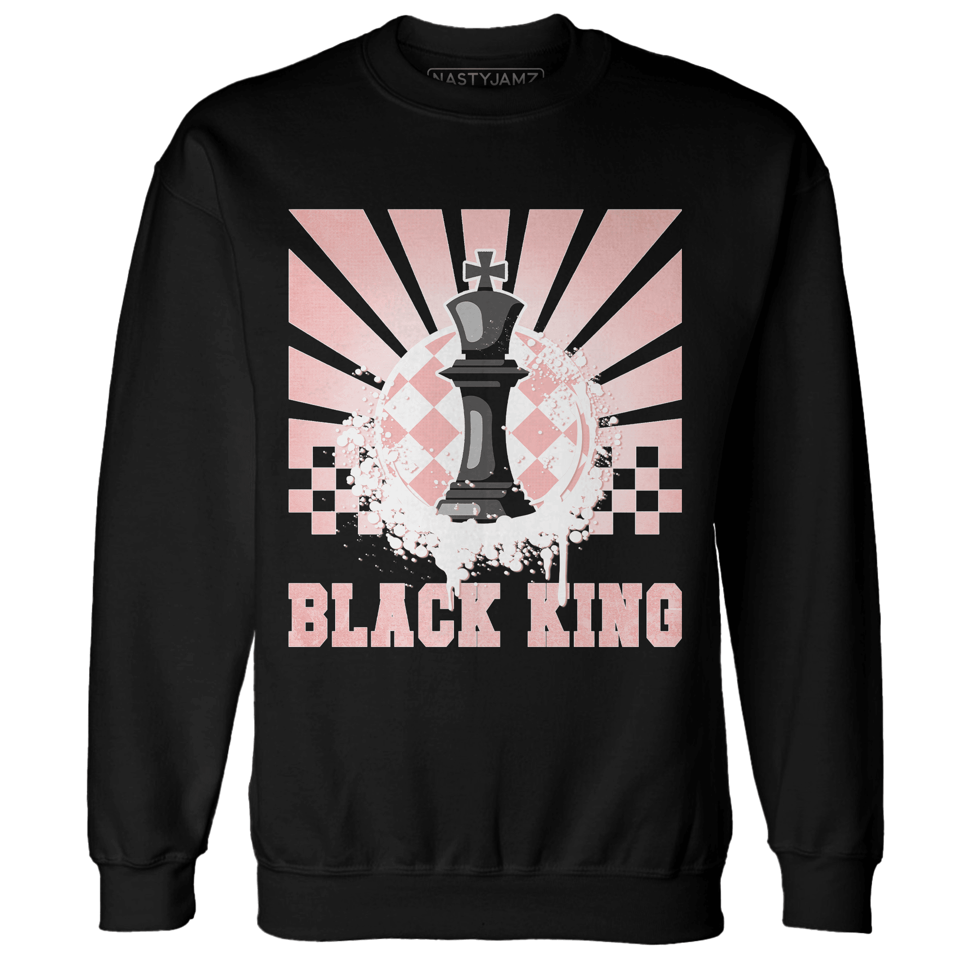 Low Legend Pink 11s Sweatshirt Match Black King Collection - NastyJamz