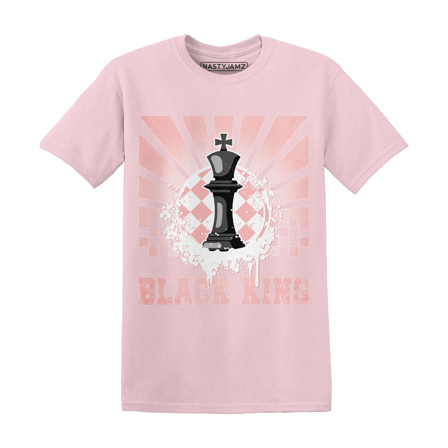 Low Legend Pink 11s T Shirt Match Black King Collection - NastyJamz